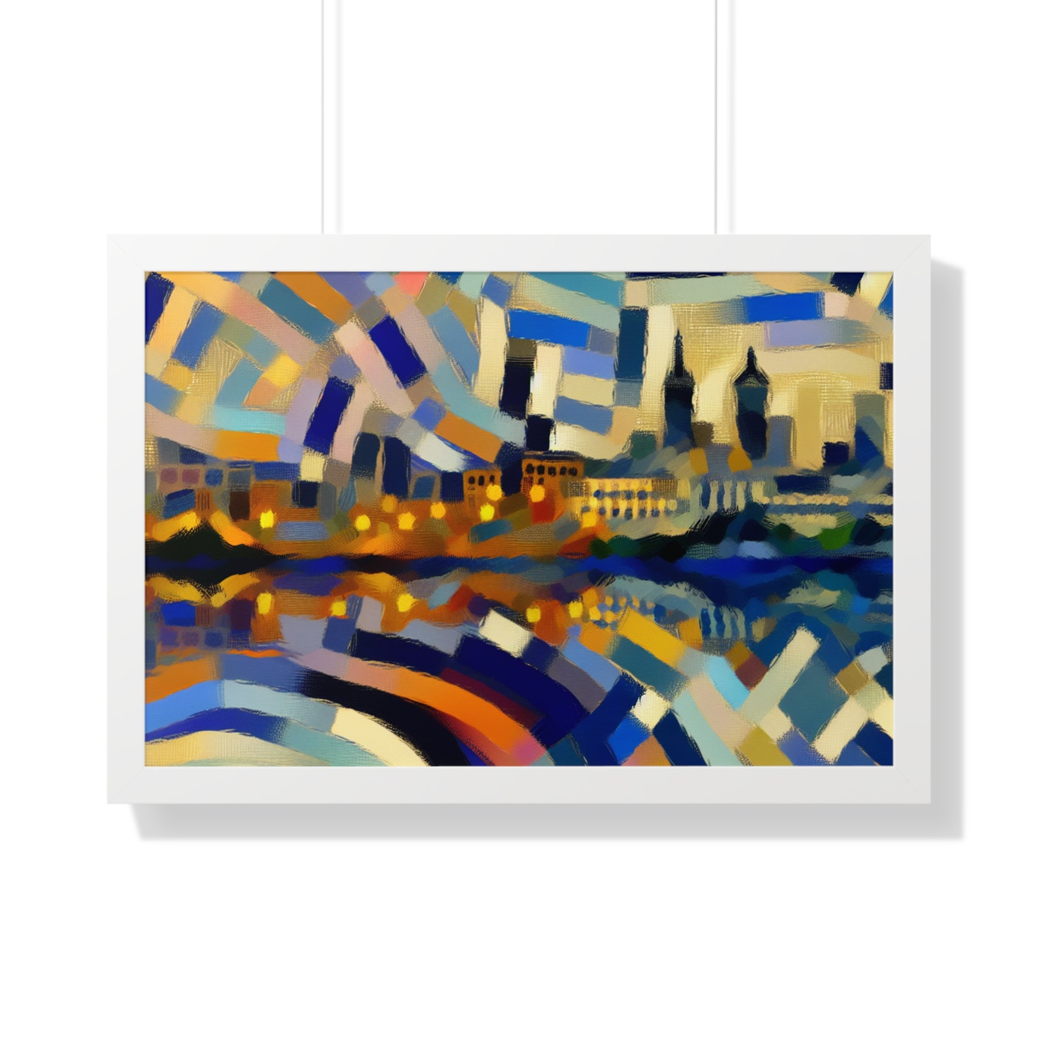 Urban Mirage and Flow | Framed Print