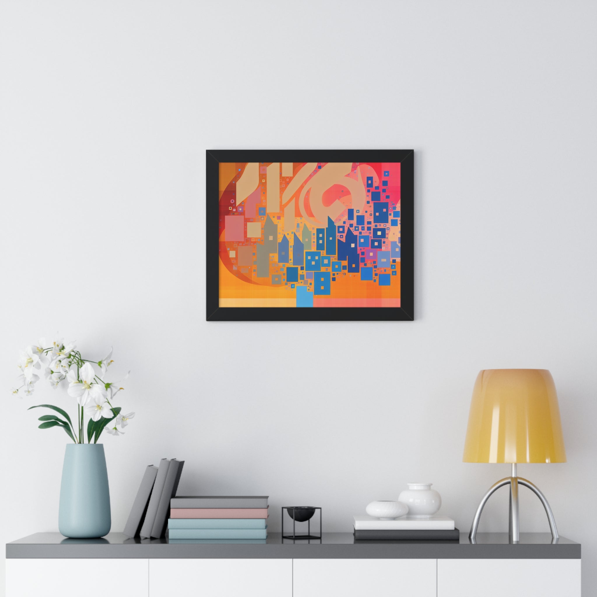 Metropolis in Motion | Framed Print