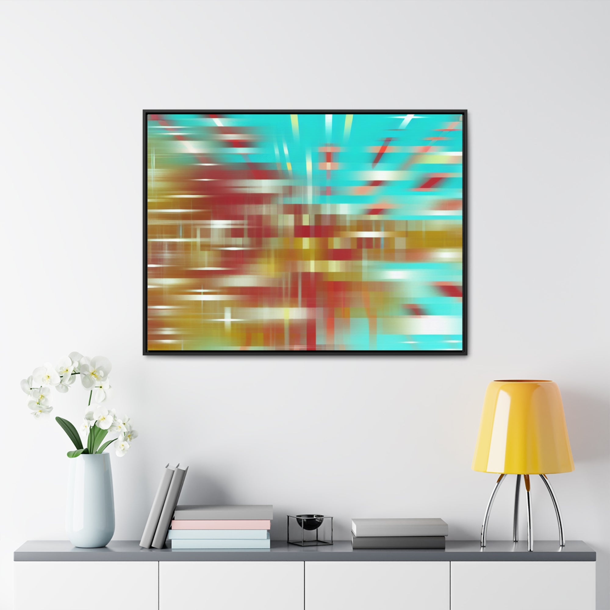 Kaleidoscope of Velocity | Framed Canvas