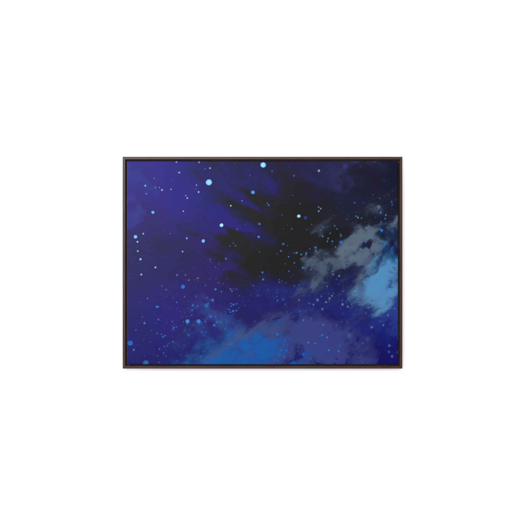 Ethereal Celestial Whirlwind | Framed Canvas