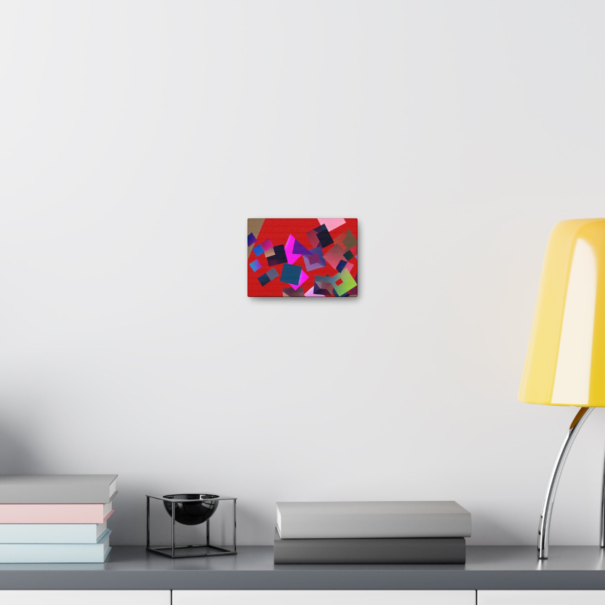 Vibrant Square Serenade | Canvas