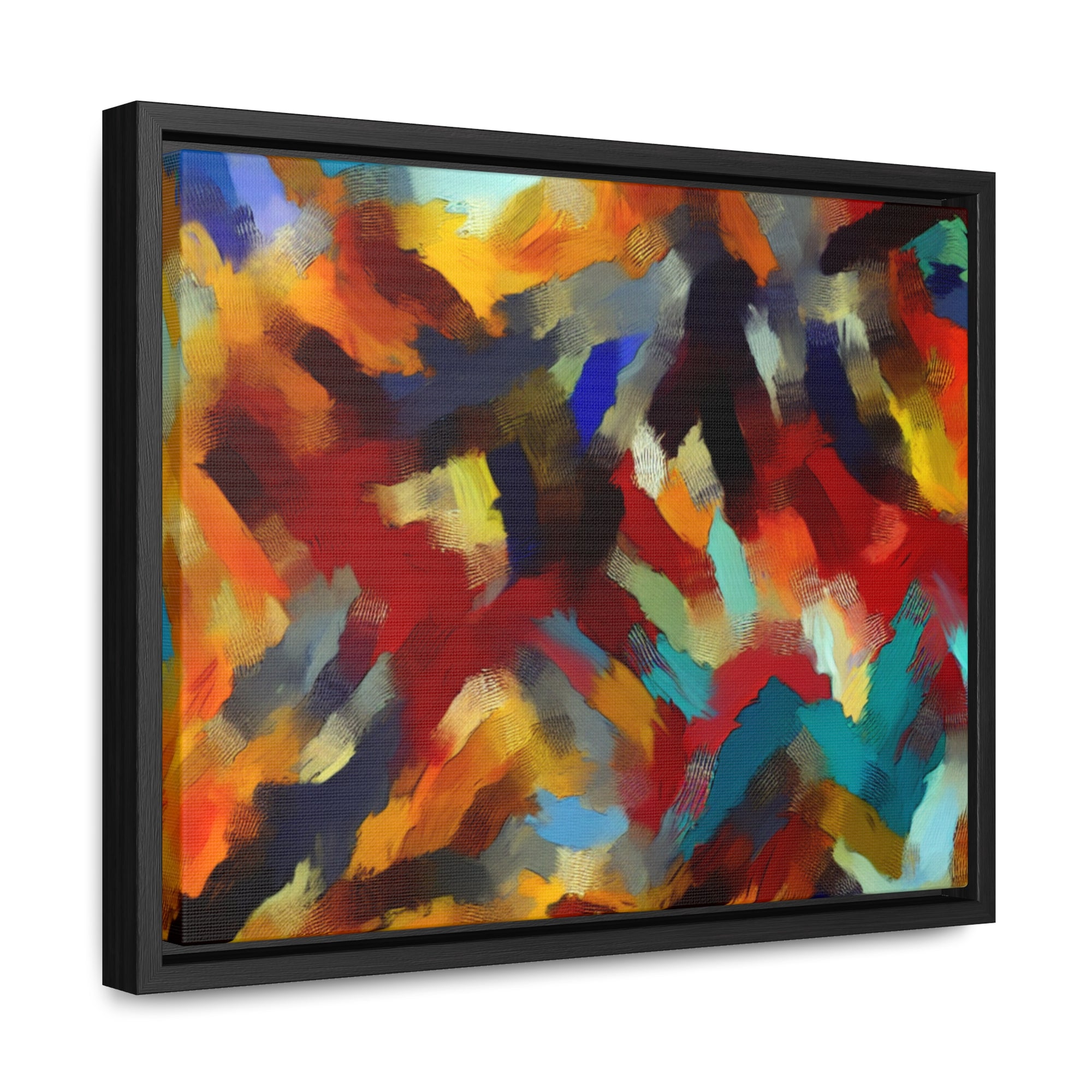 Euphoria in Chaos | Framed Canvas