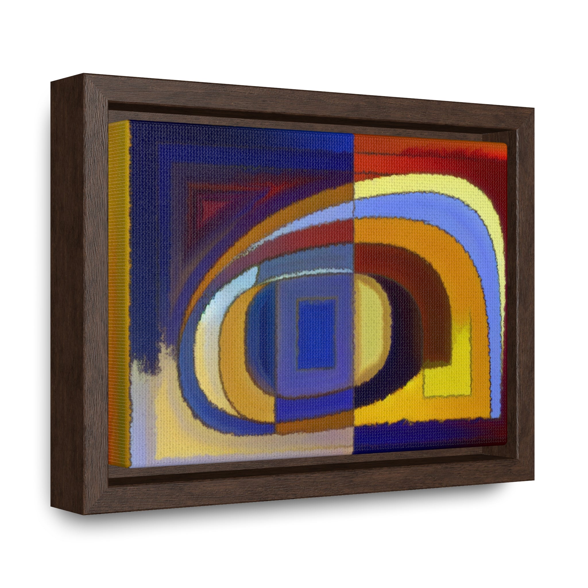 Chromatic Whispers and Dreams | Framed Canvas