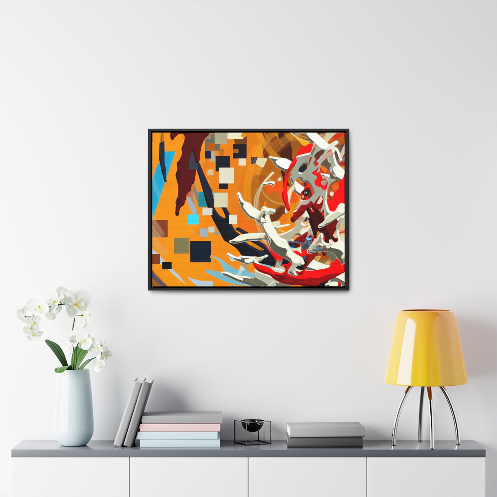 Fractured Fantasies | Framed Canvas