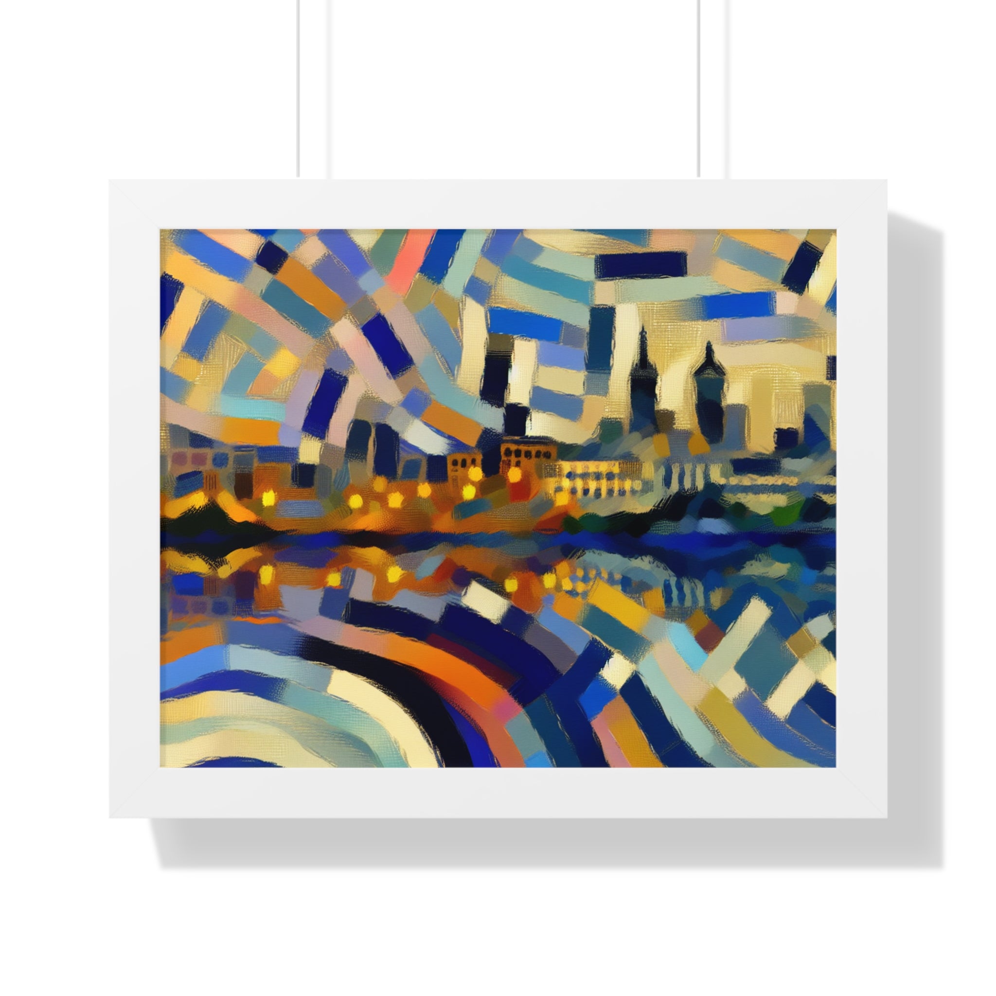 Urban Mirage and Flow | Framed Print