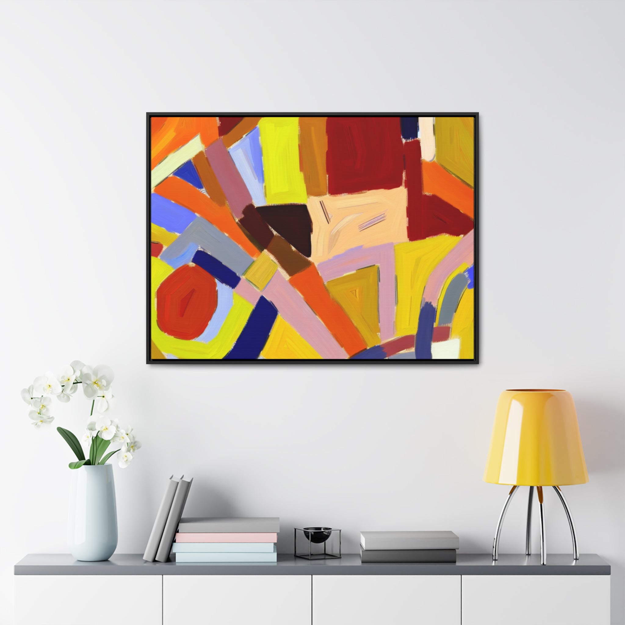 Kaleidoscope of Emotion | Framed Canvas