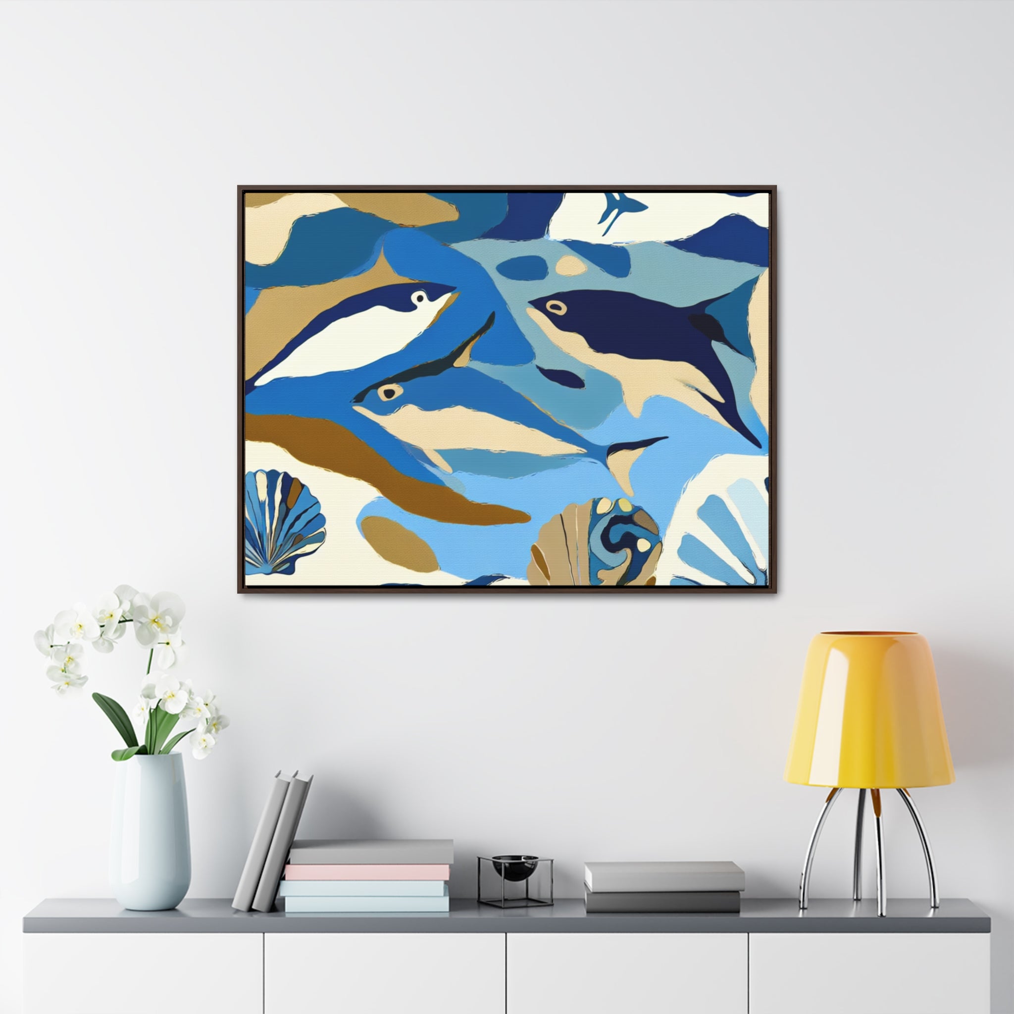 Tide and Tranquility | Framed Canvas