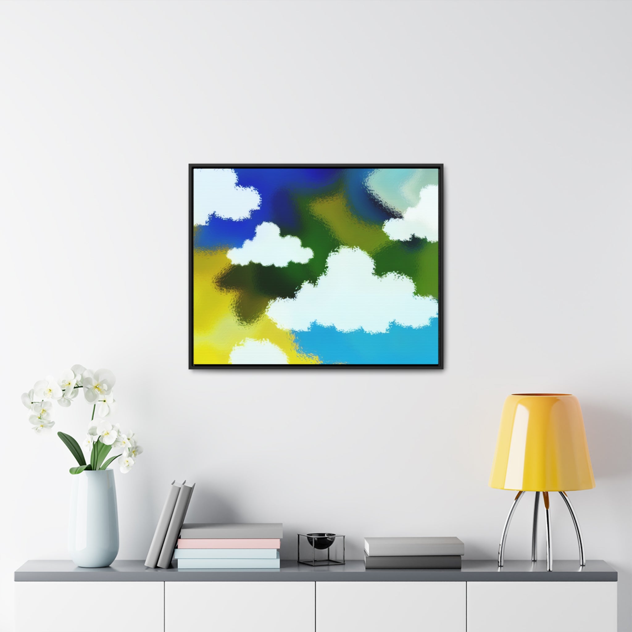 Whispers of Horizon | Framed Canvas