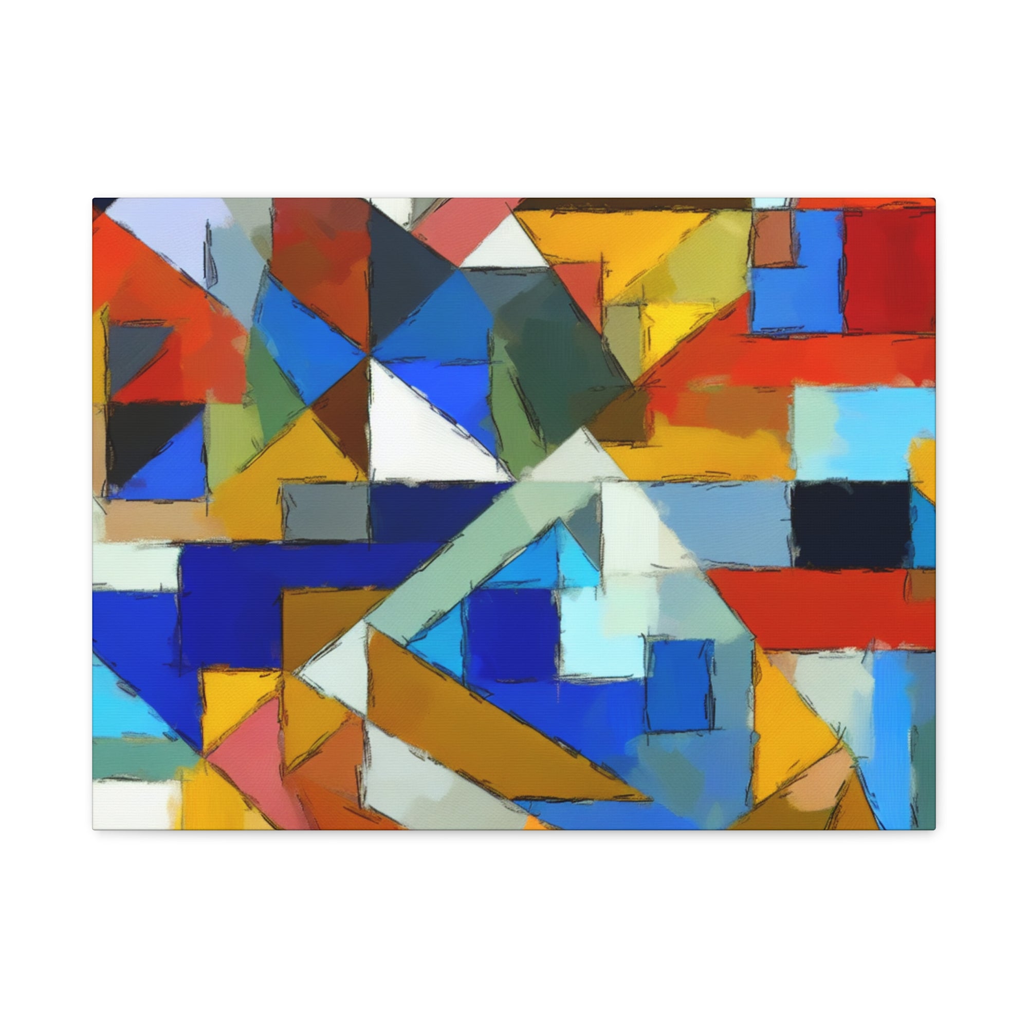 Geometric Pulse and Color | Canvas