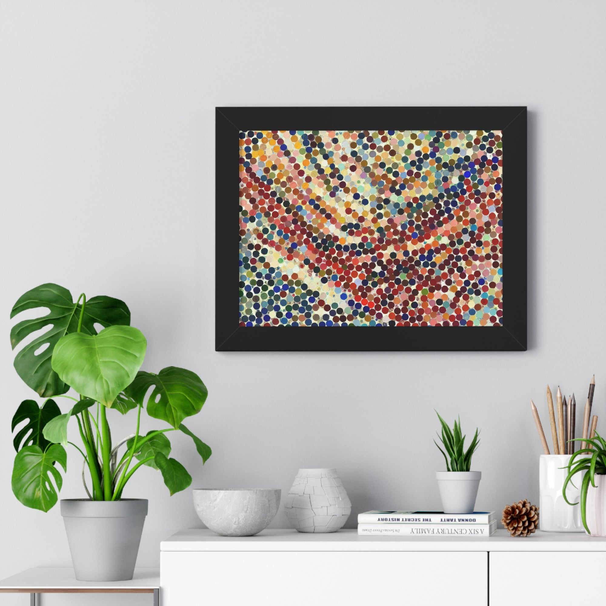 Waves of Colorful Whispers | Framed Print