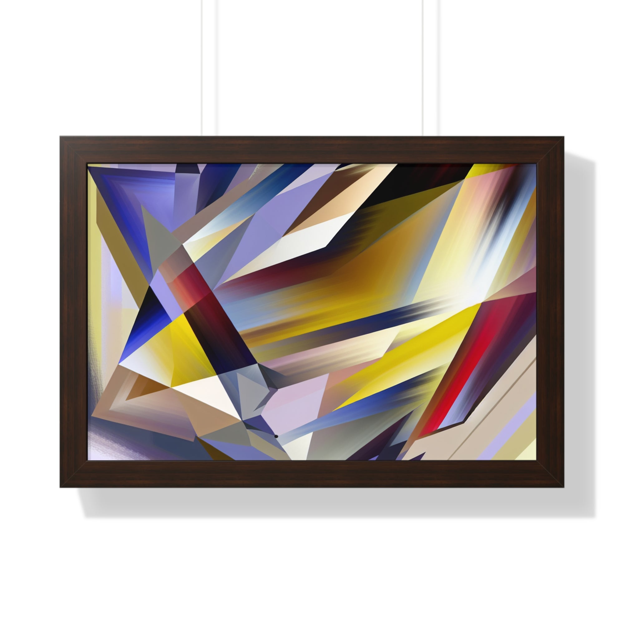 Velocity and Color Harmony | Framed Print