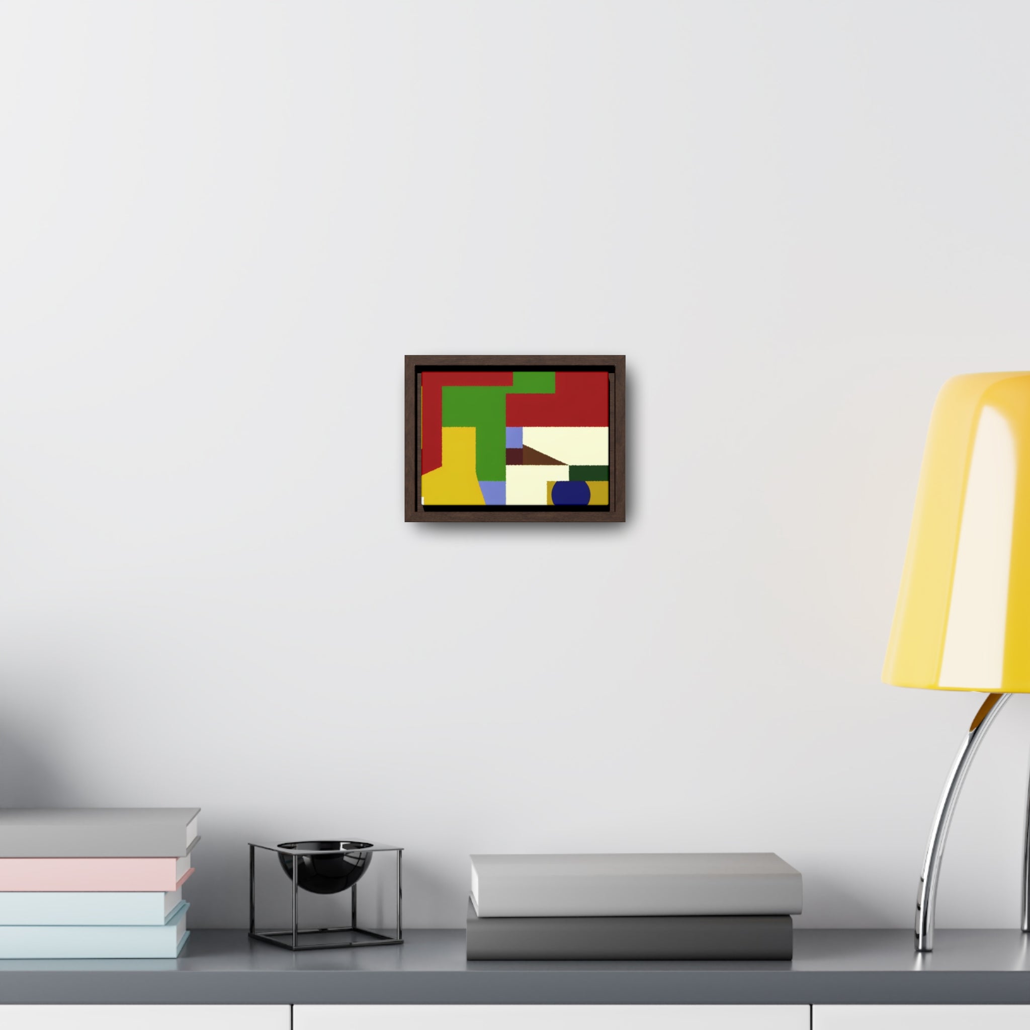 Geometric Harmony Unleashed | Framed Canvas