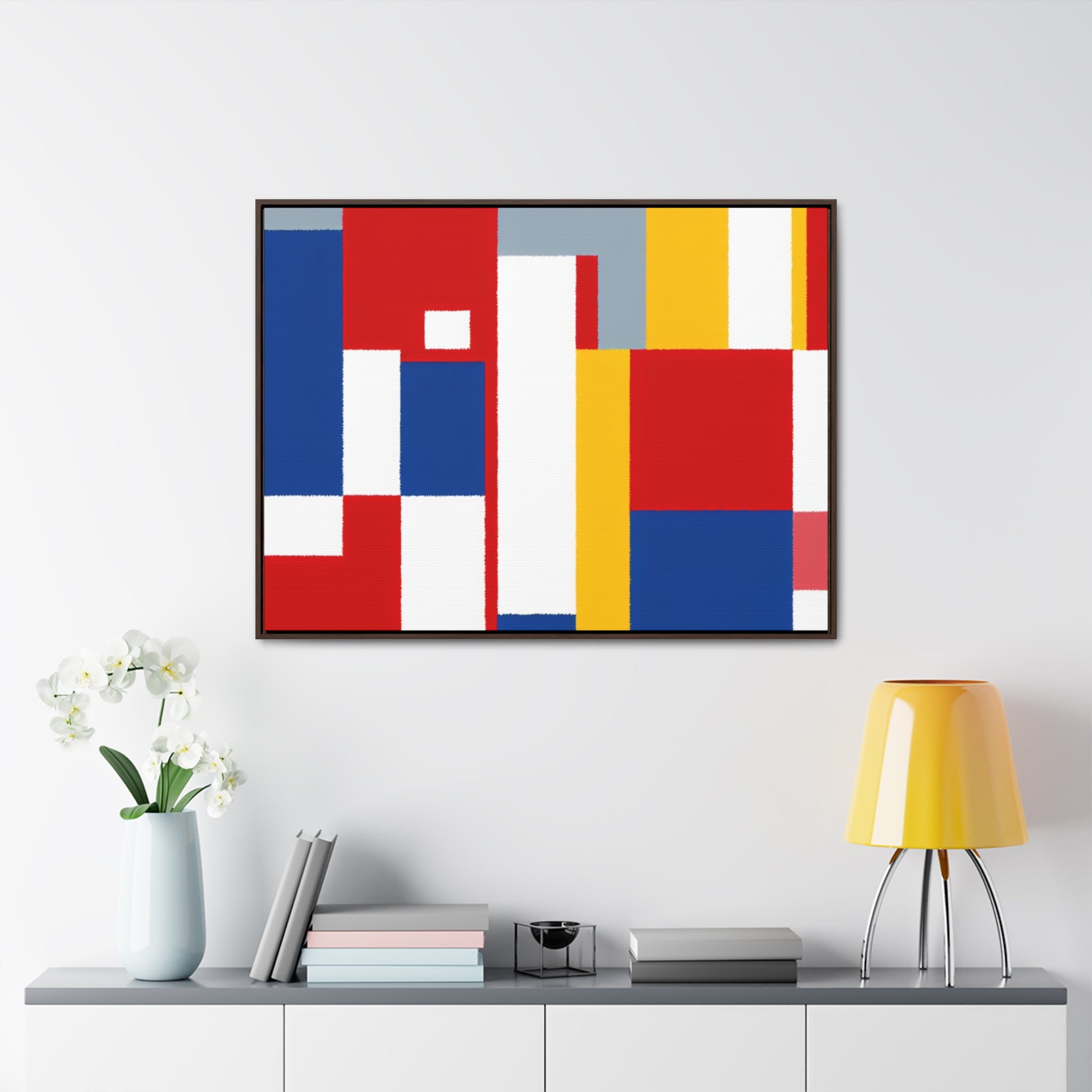 Dynamic Harmony Unveiled | Framed Canvas