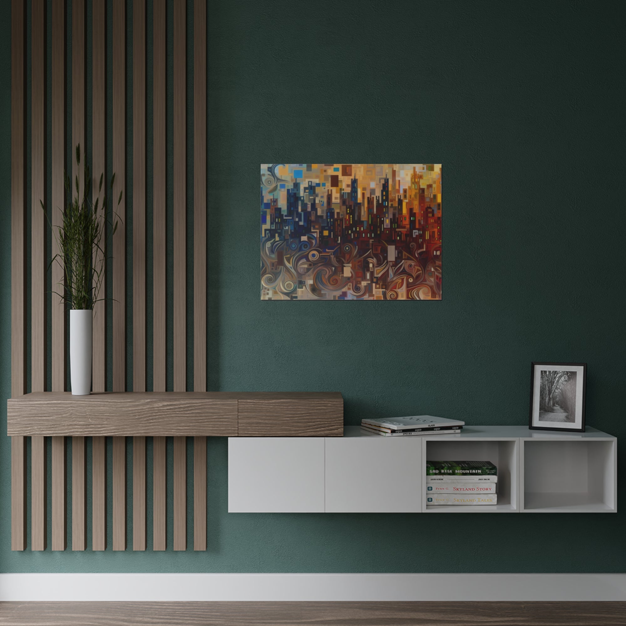 Metropolitan Rhythm | Satin Print