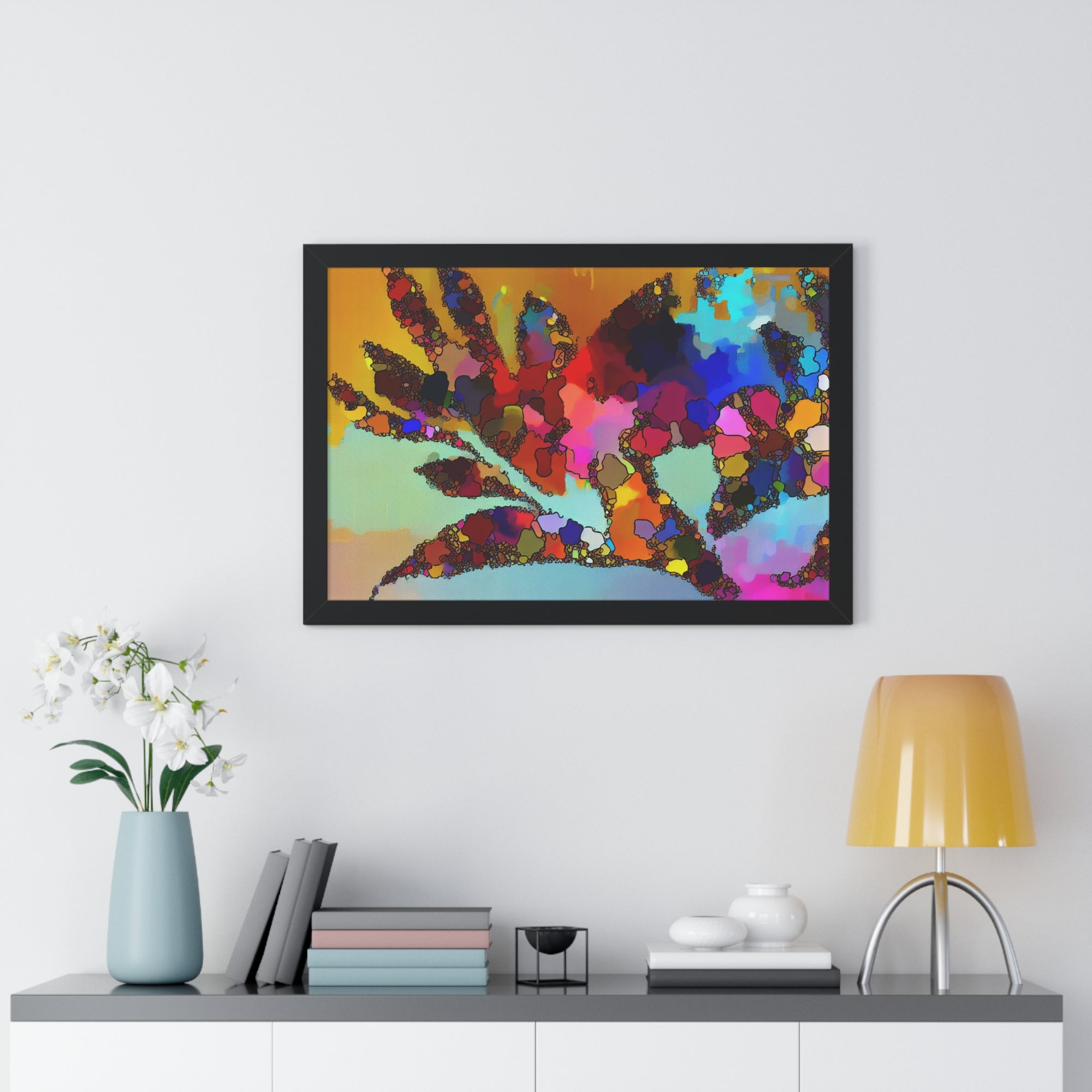 Botanical Rhythm and Flow | Framed Print