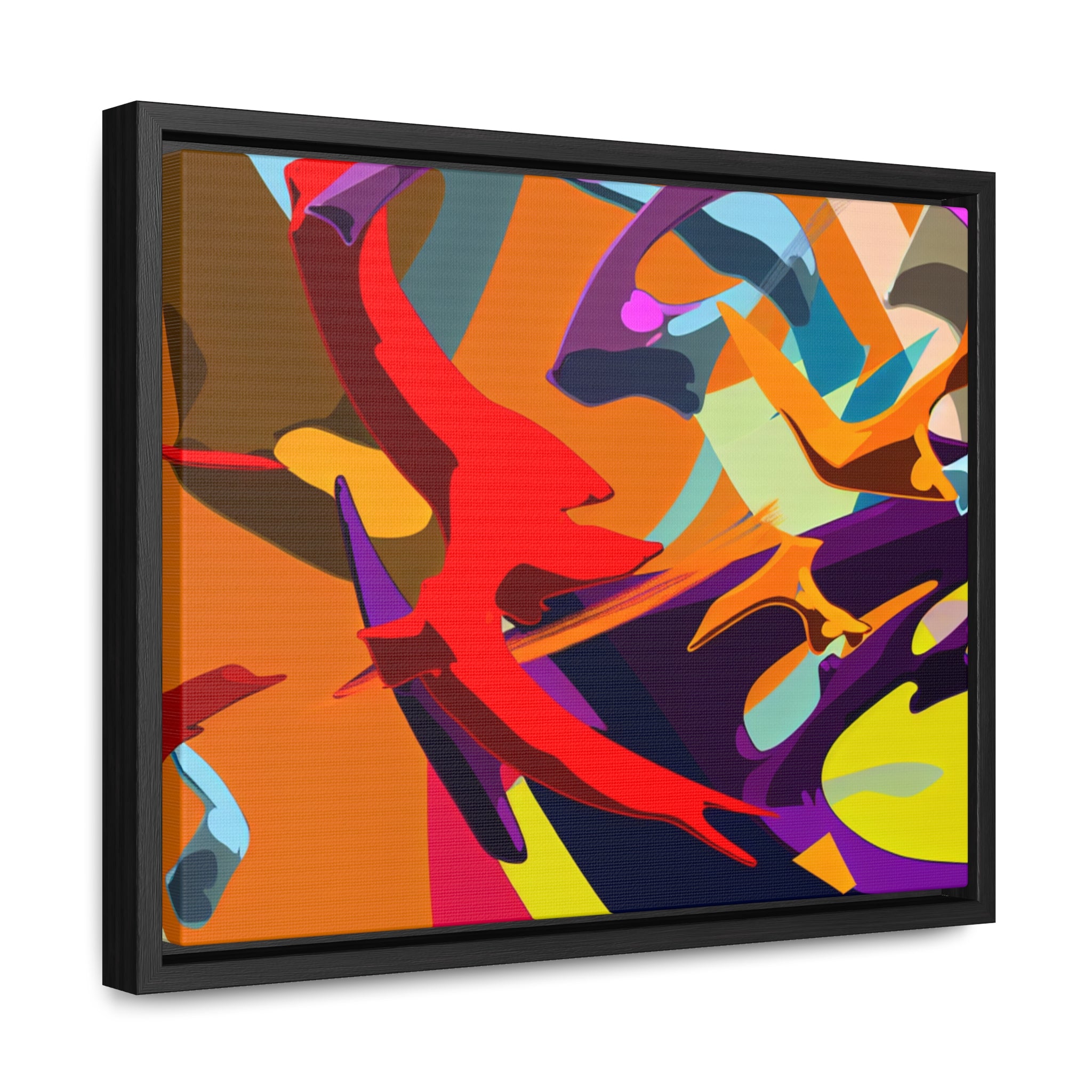 Elysium Dreams and Colors | Framed Canvas