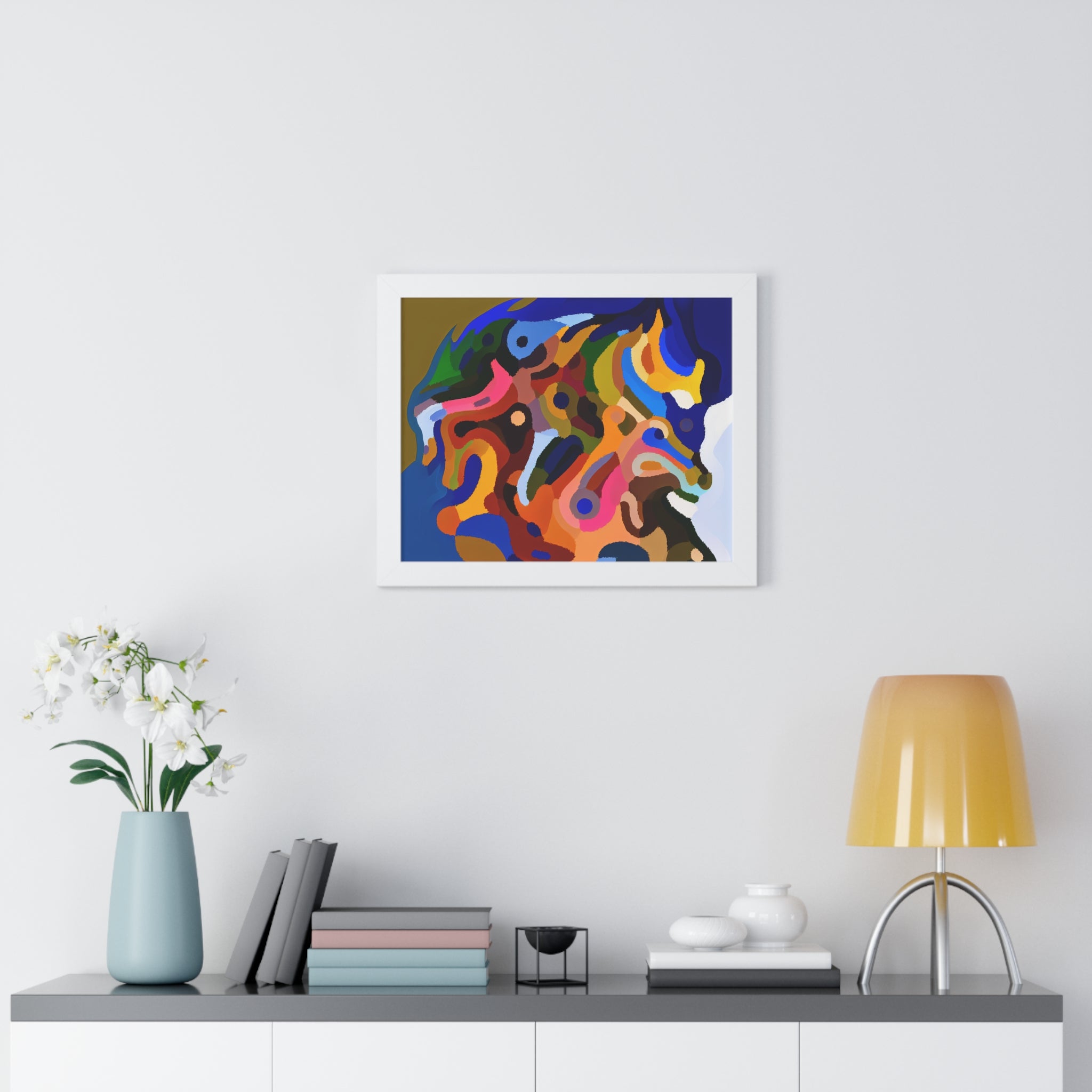 Primal Whispers of Motion | Framed Print