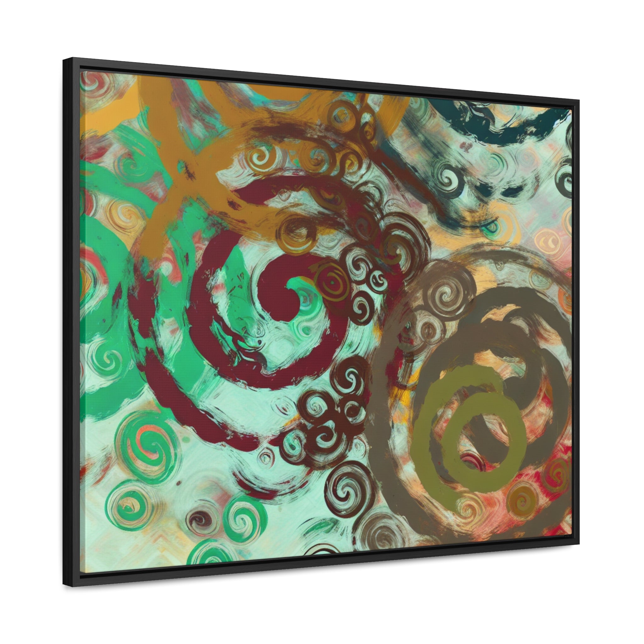 Dance of Colors | Framed Canvas