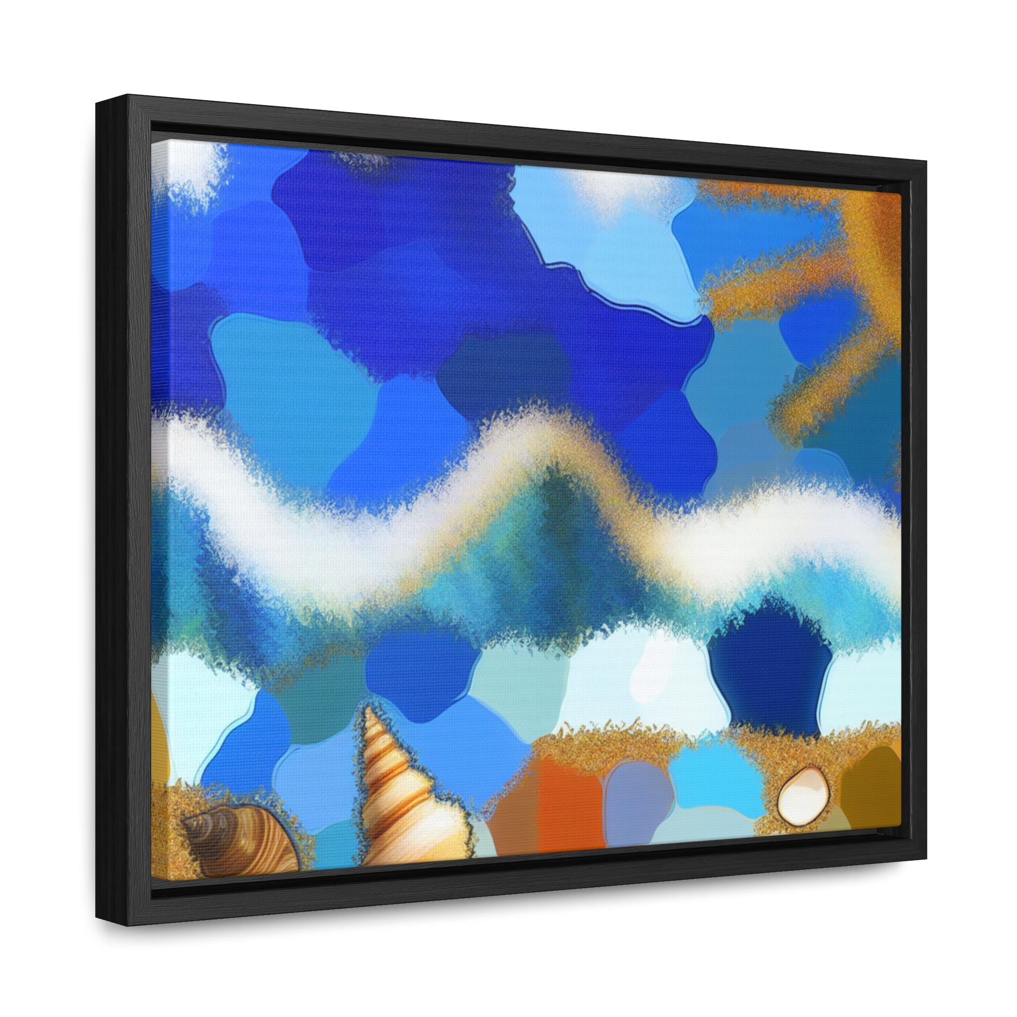 Tidal Dreams and Sunlight | Framed Canvas