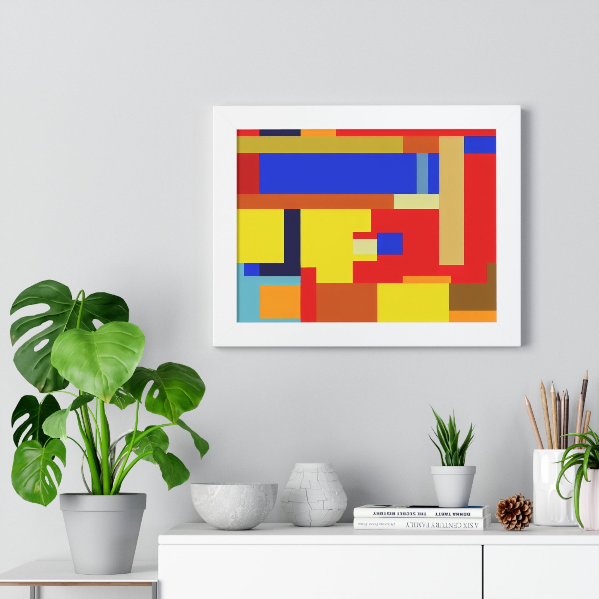 Vibrant Harmony Unleashed | Framed Print