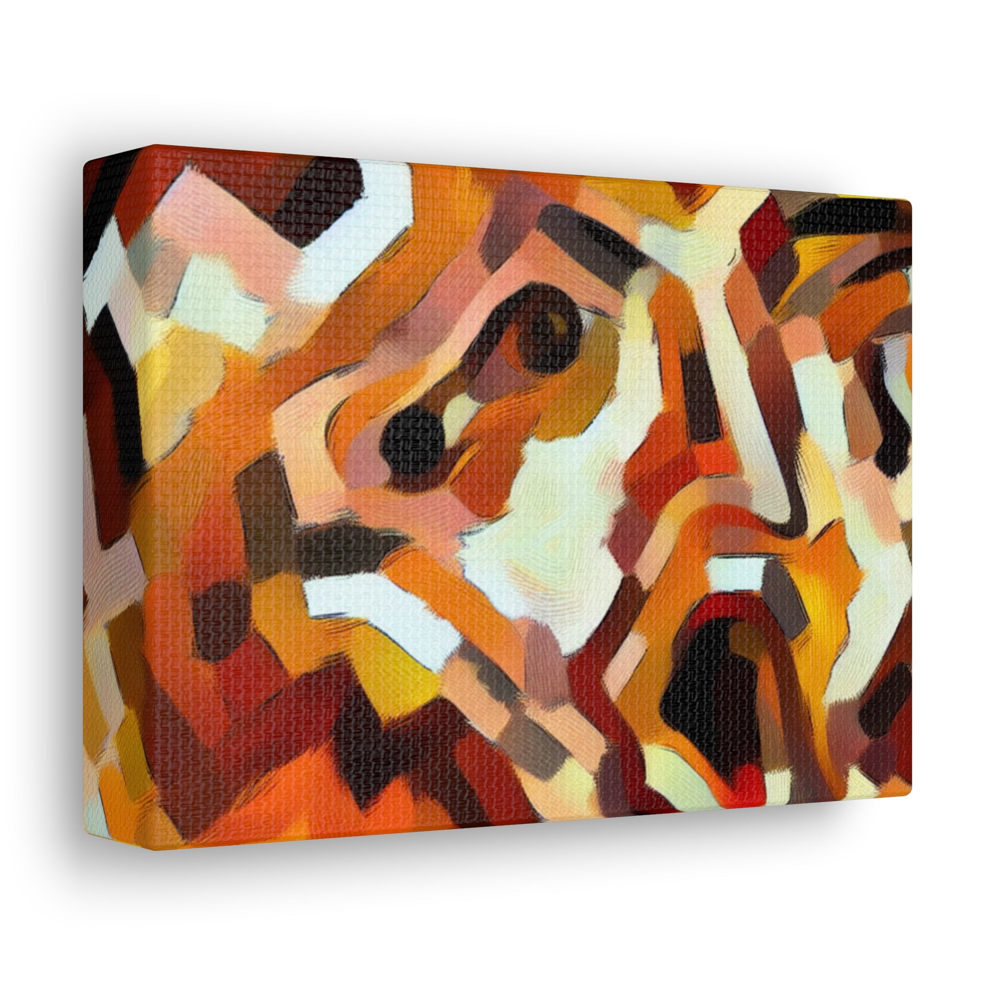 Fiery Unraveling and Dread | Canvas