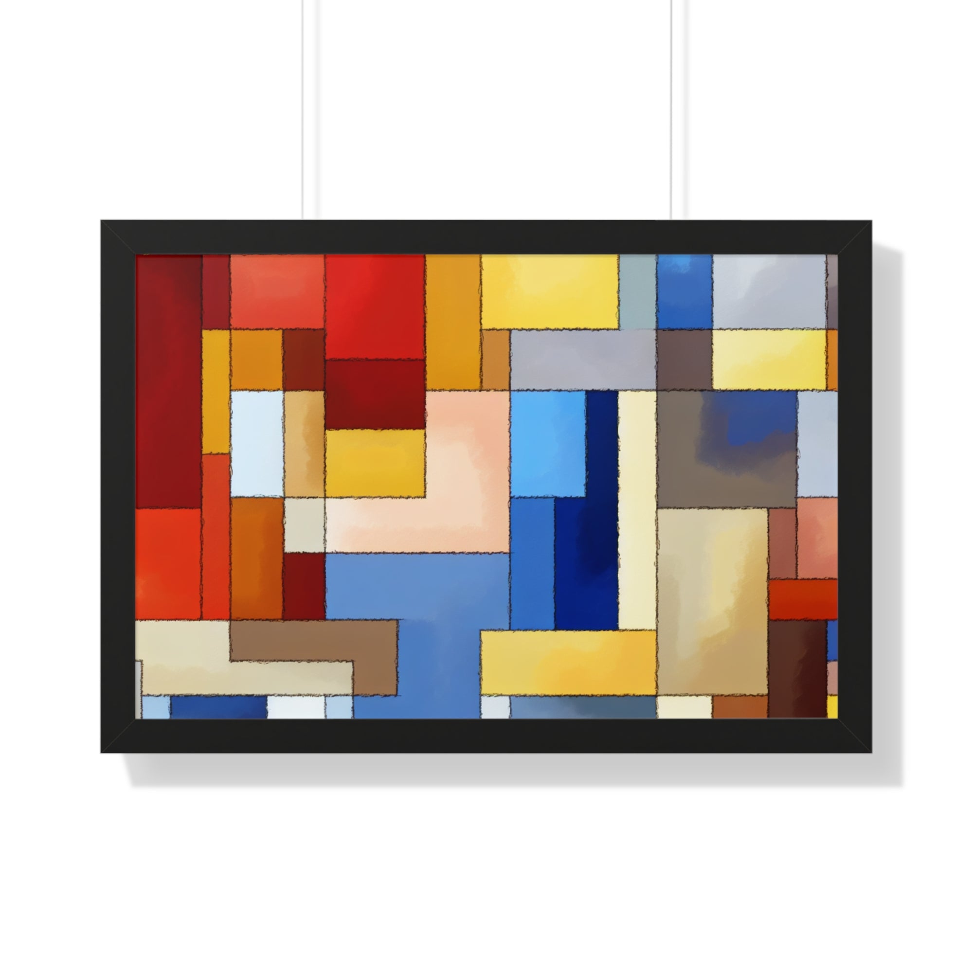 Fragmented Resonance | Framed Print