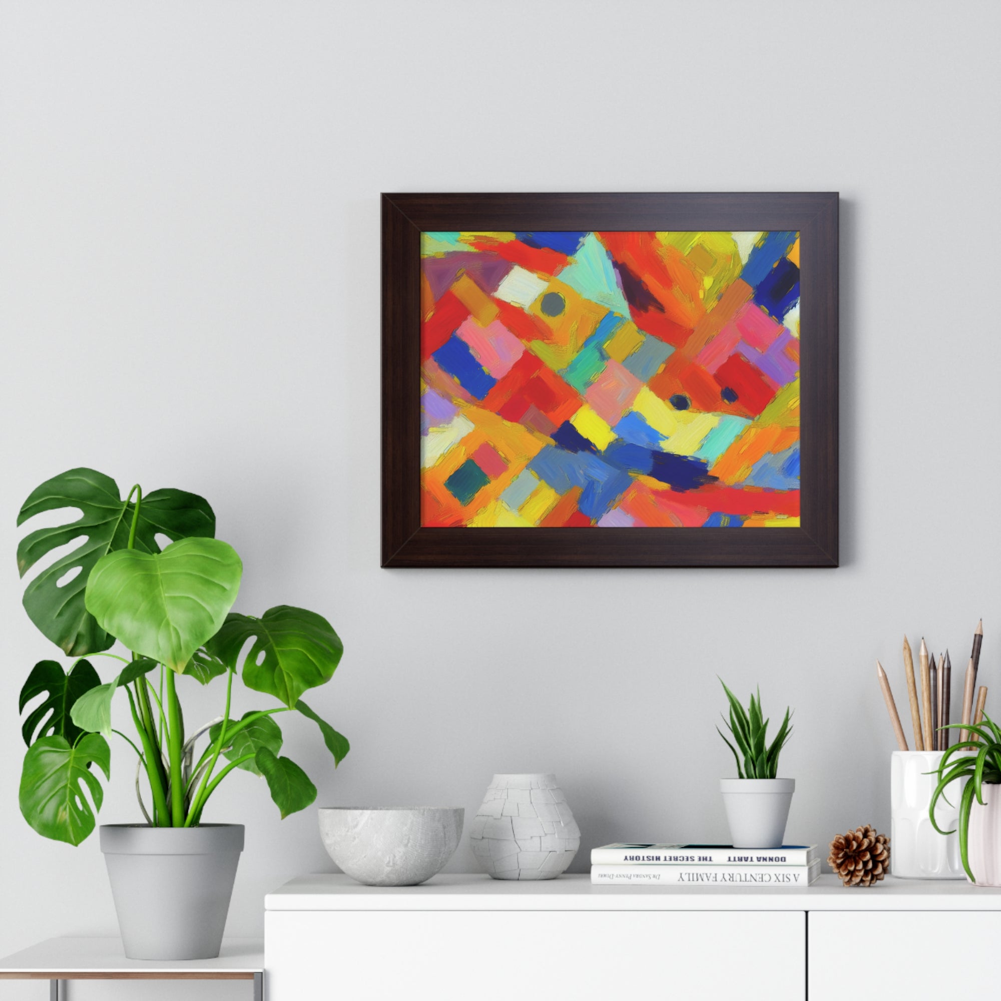 Dynamic Harmony in Color | Framed Print