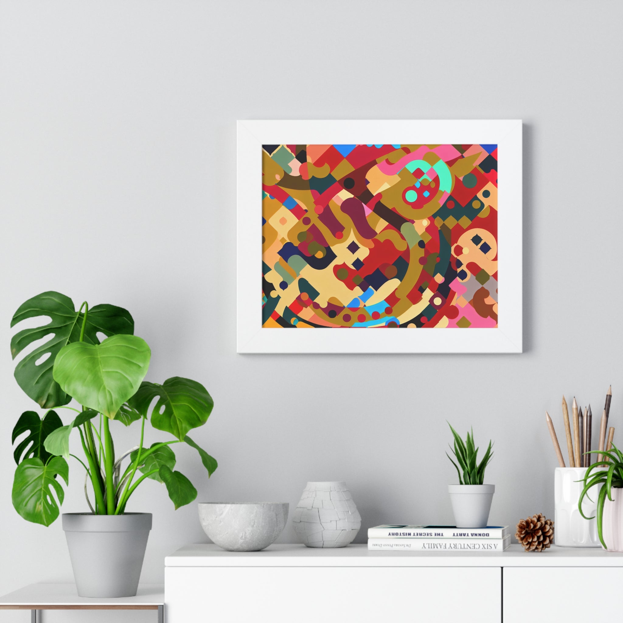 Whispers of Color and Form | Framed Print