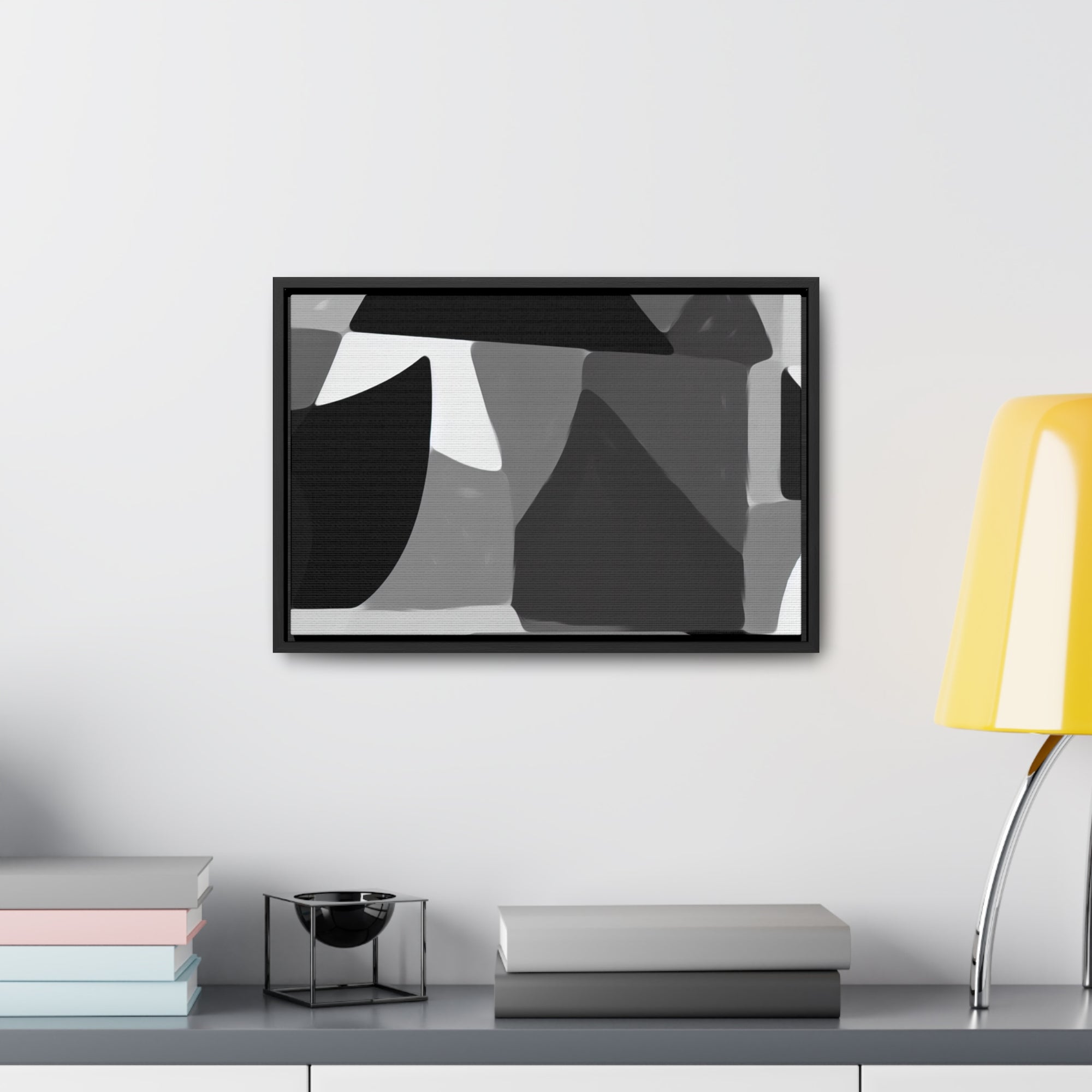 Shadows and Silhouettes | Framed Canvas