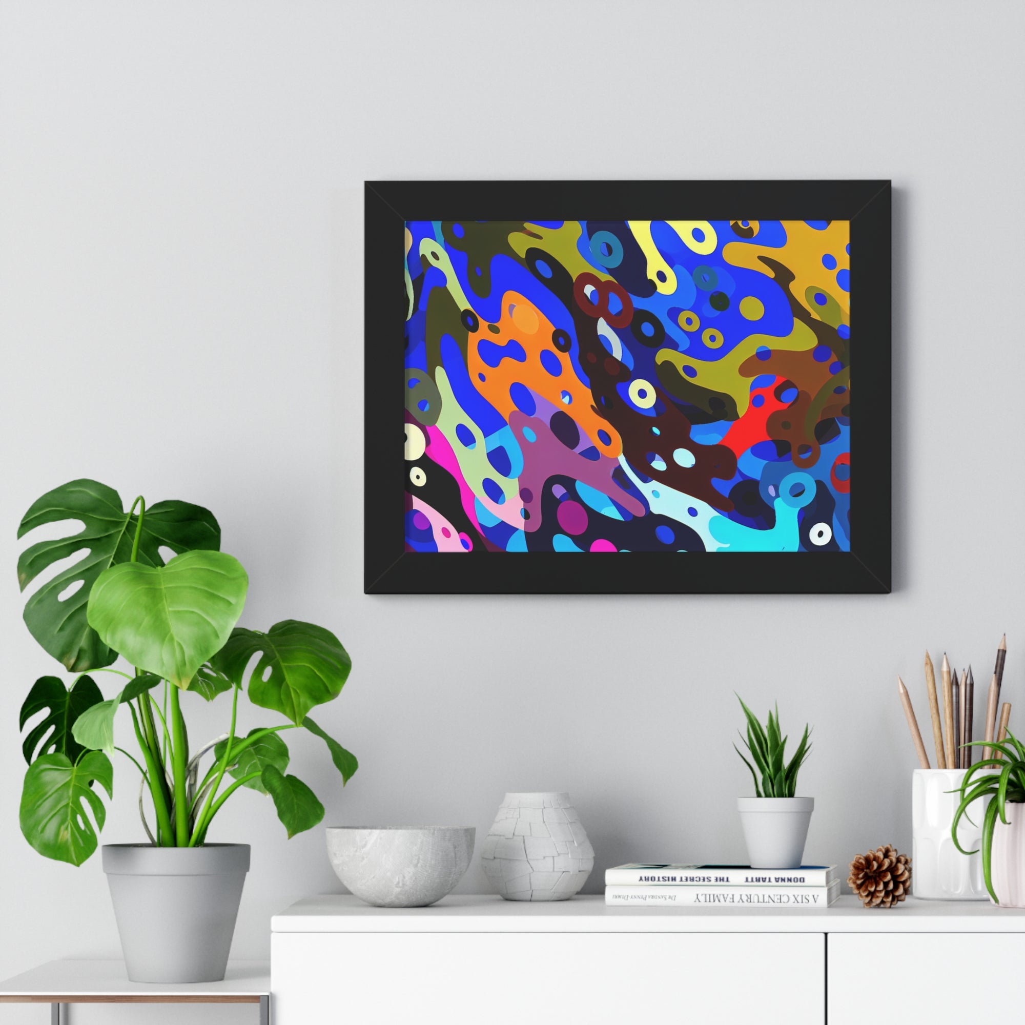 Anime Symphony in Color | Framed Print