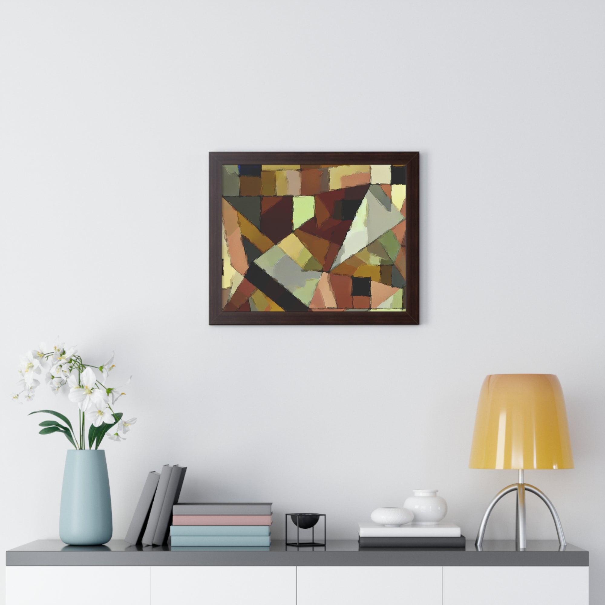 Fractured Earth and Rhythm | Framed Print