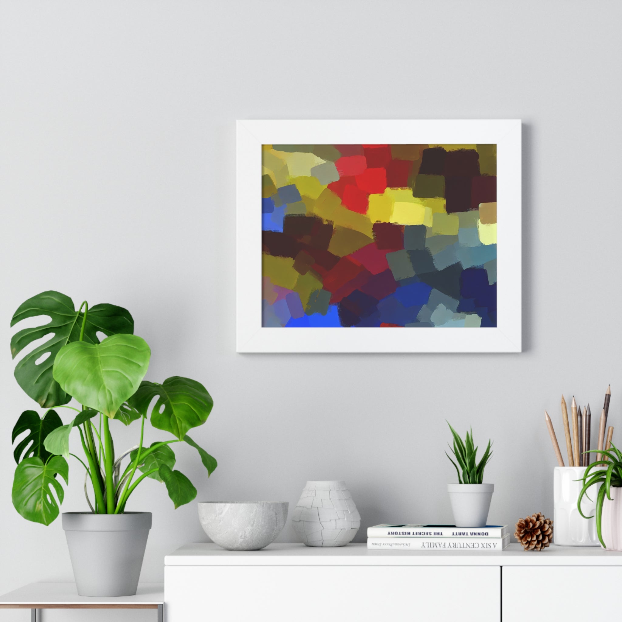 Rhythm of Colors | Framed Print