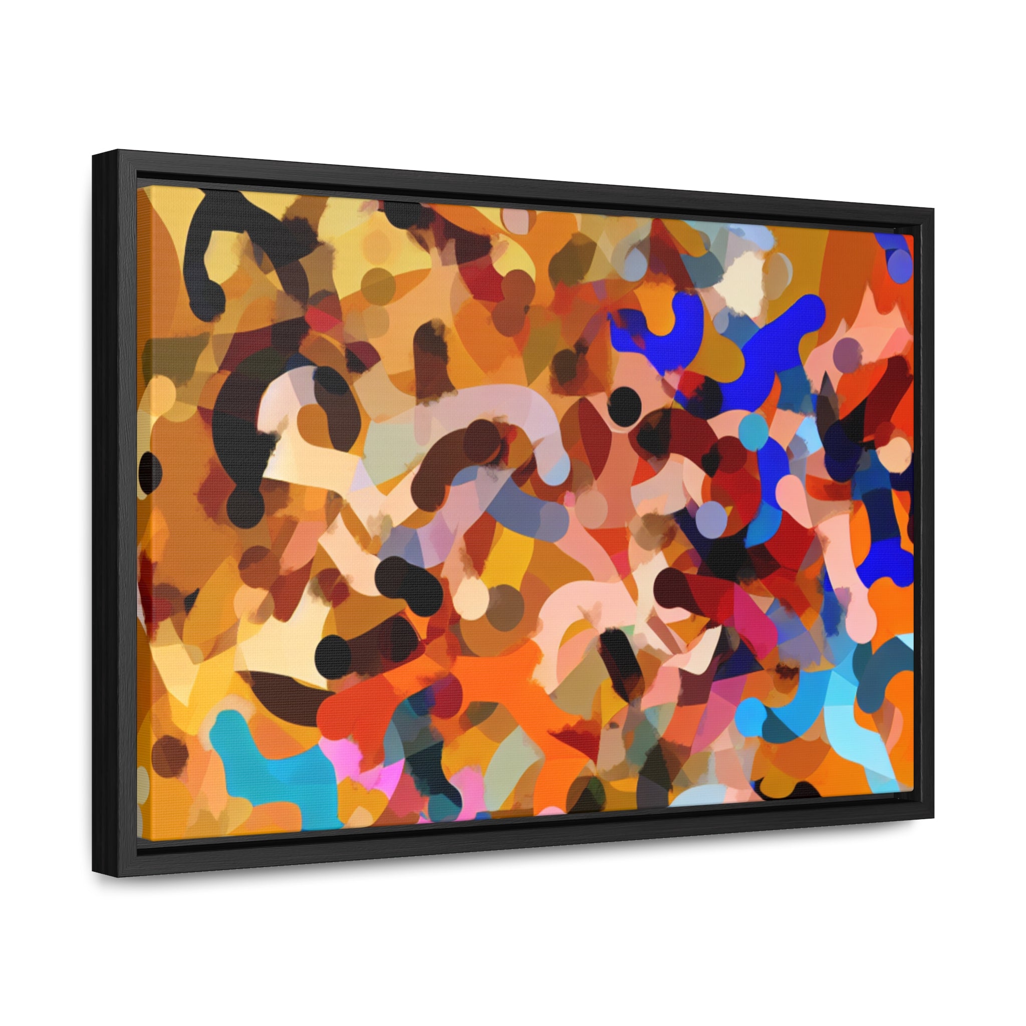 Wild Whispers and Colors | Framed Canvas