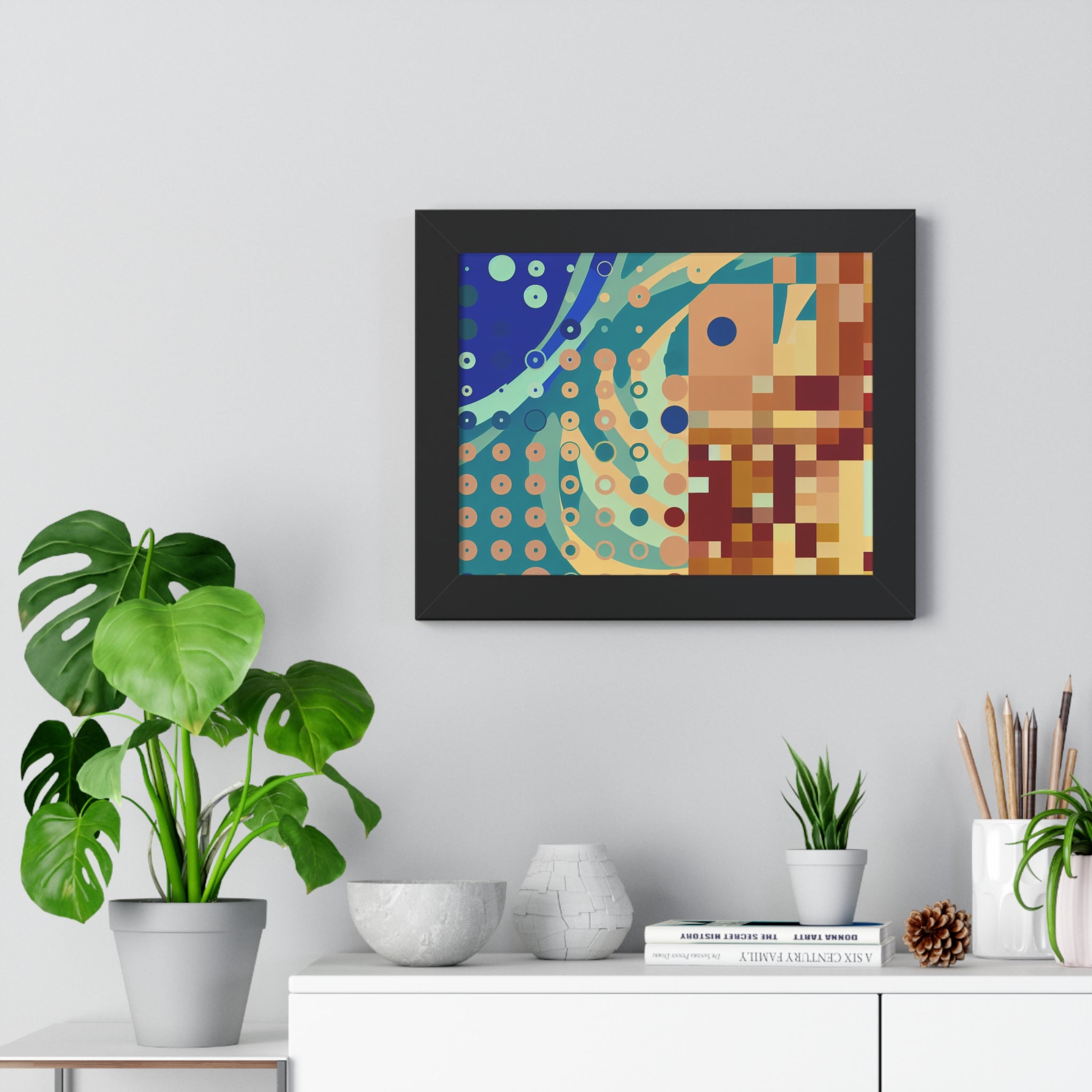 Whirlwind of Colors | Framed Print