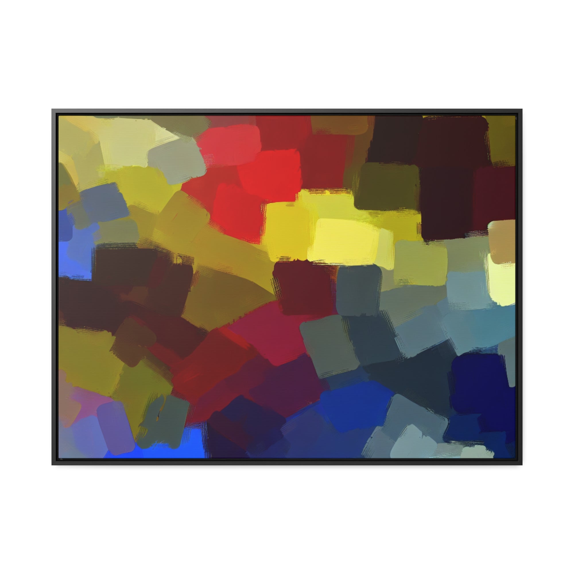 Rhythm of Colors | Framed Canvas