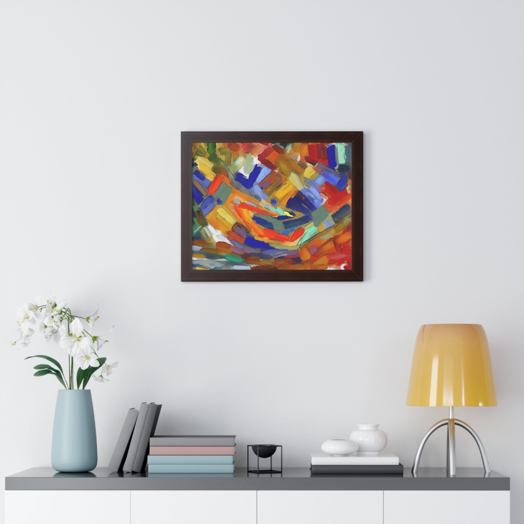 Kaleidoscopic Whirlwind | Framed Print