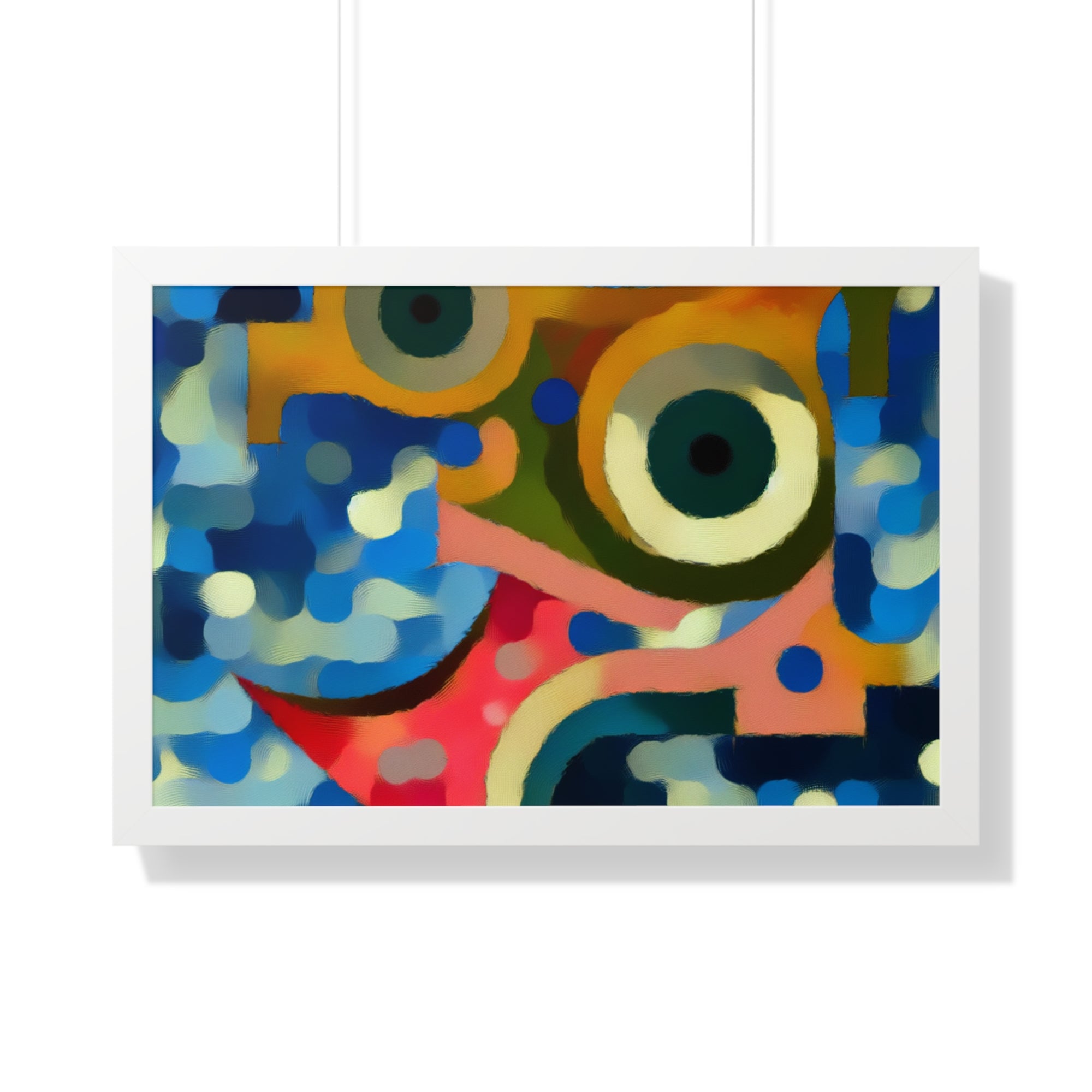 Oceanic Whispers and Kaleidoscope Dreams | Framed Print