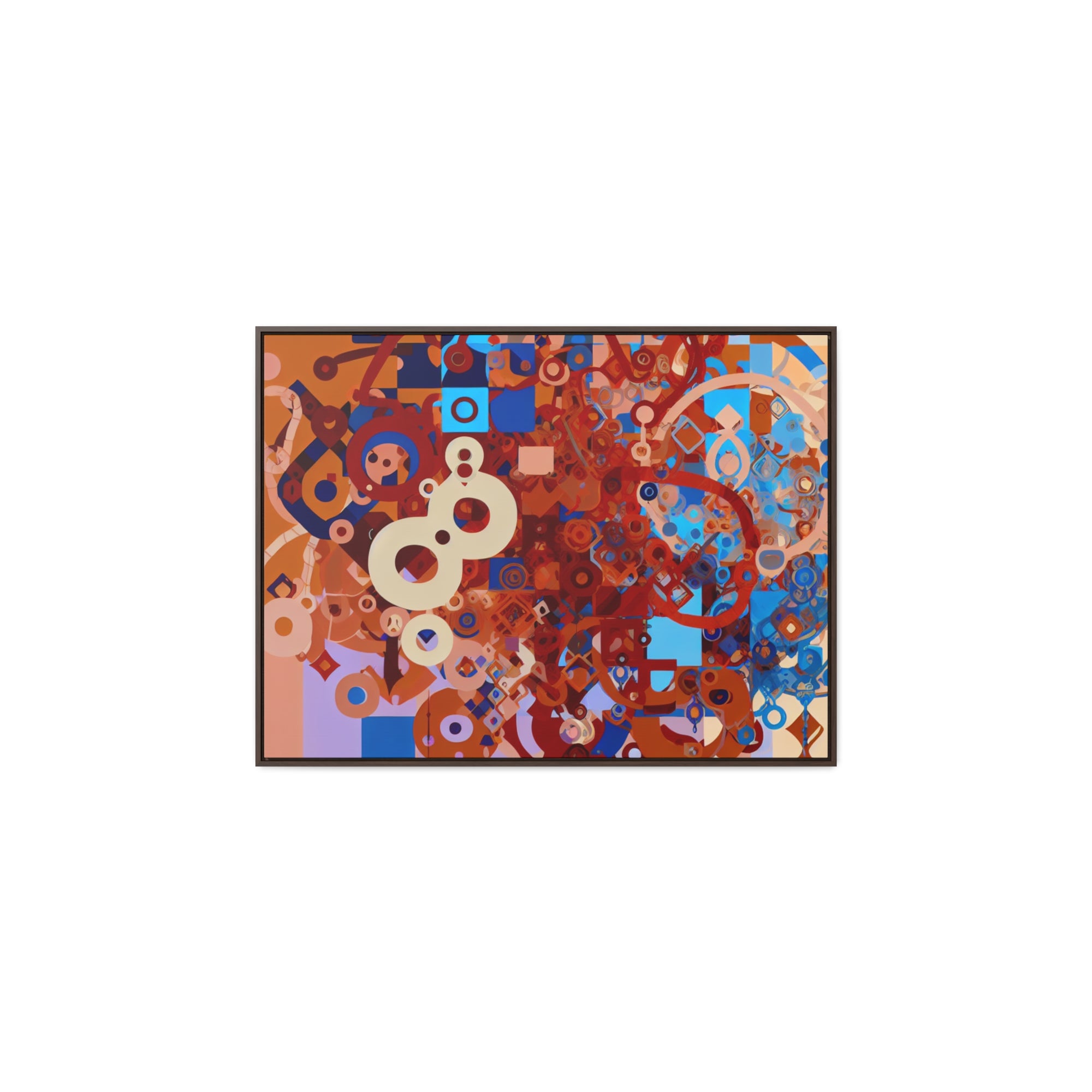 Kaleidoscope Dreams and Whimsy | Framed Canvas