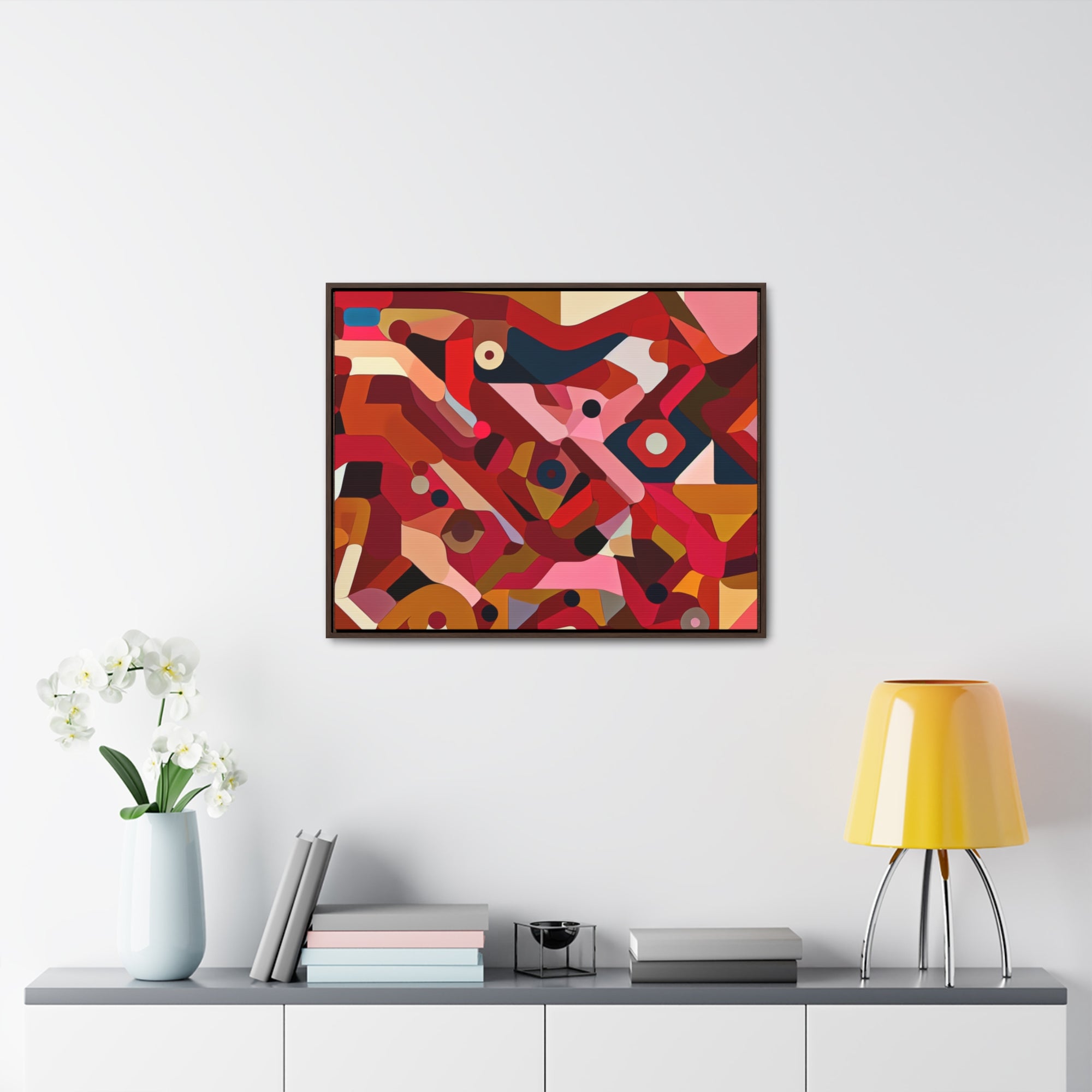 Primal Dance Unleashed | Framed Canvas