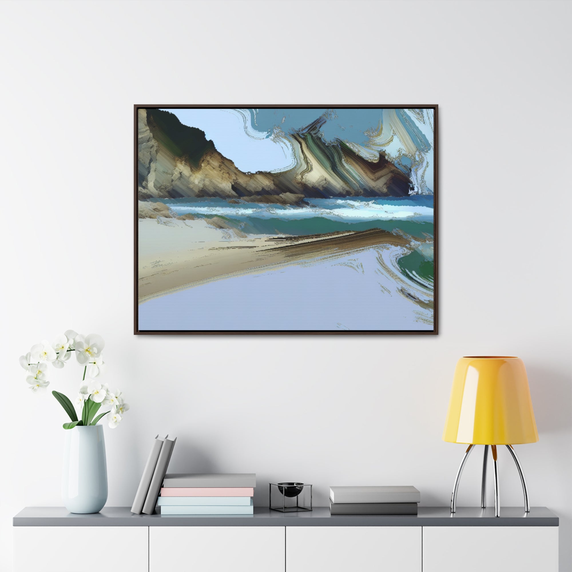 Tides of Imagination | Framed Canvas