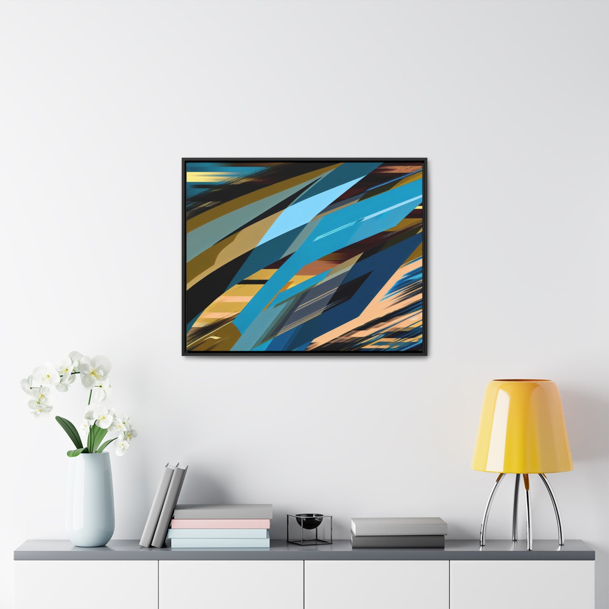 Velocity and Vibrance | Framed Canvas