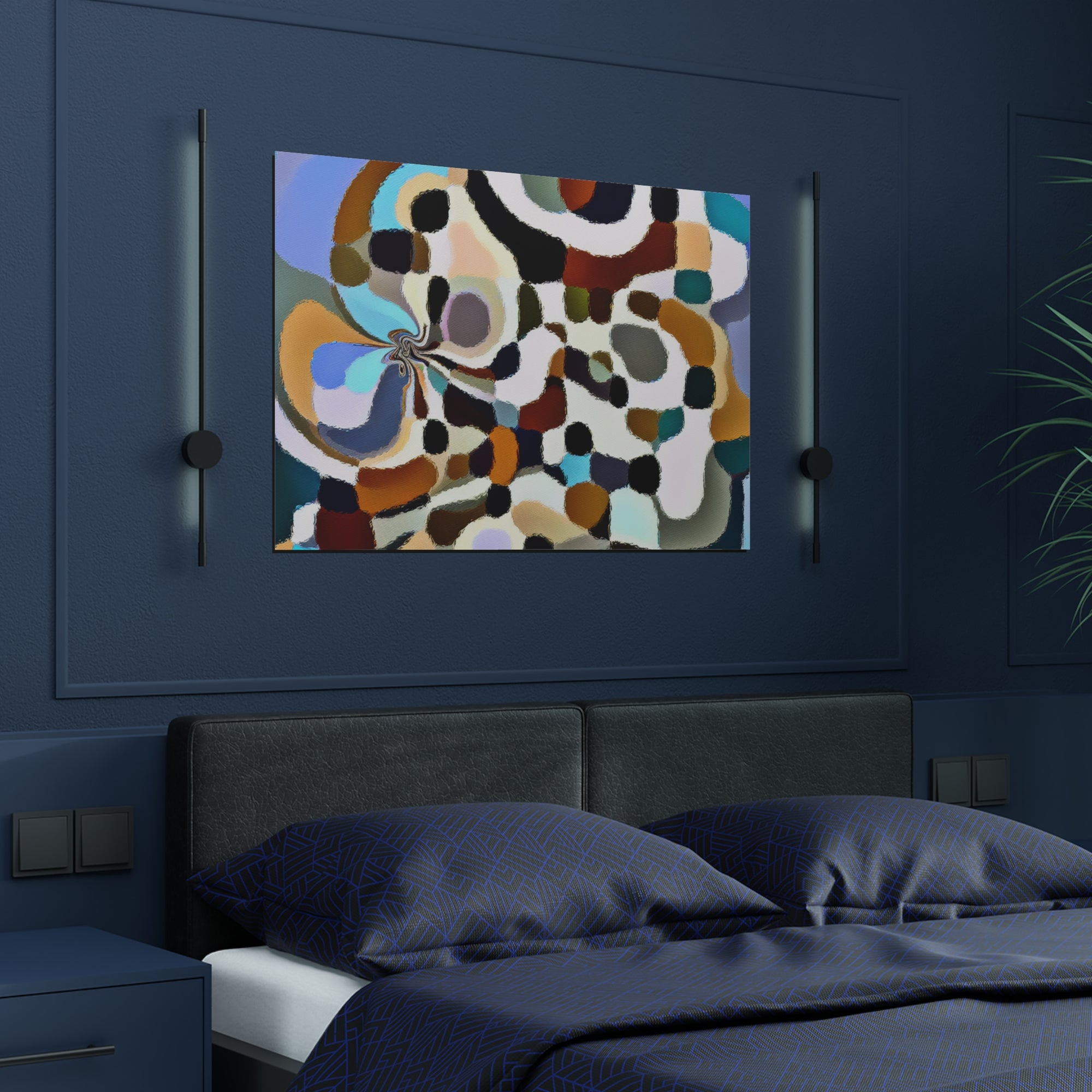 Whispers of Vibrant Dreams | Satin Print