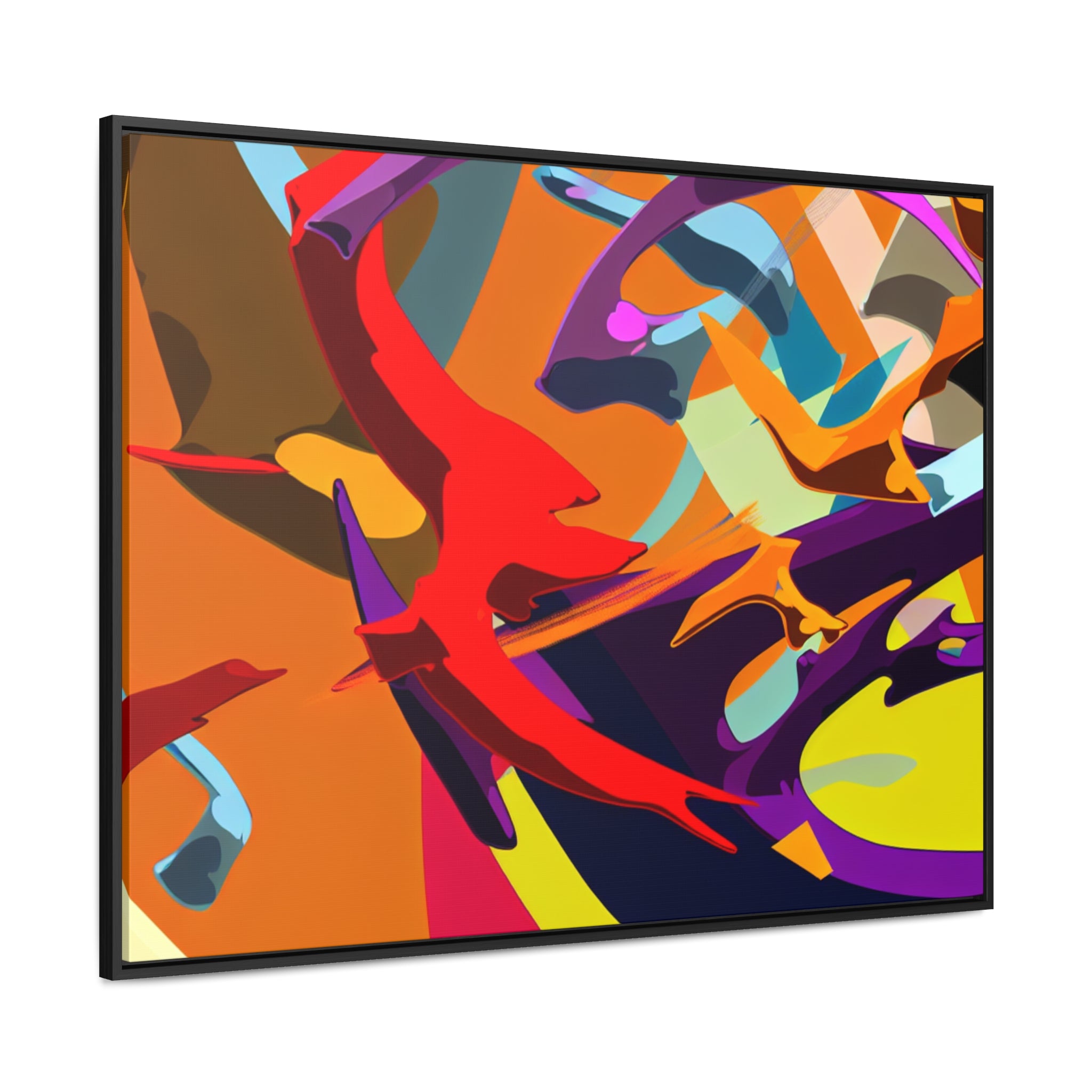 Elysium Dreams and Colors | Framed Canvas