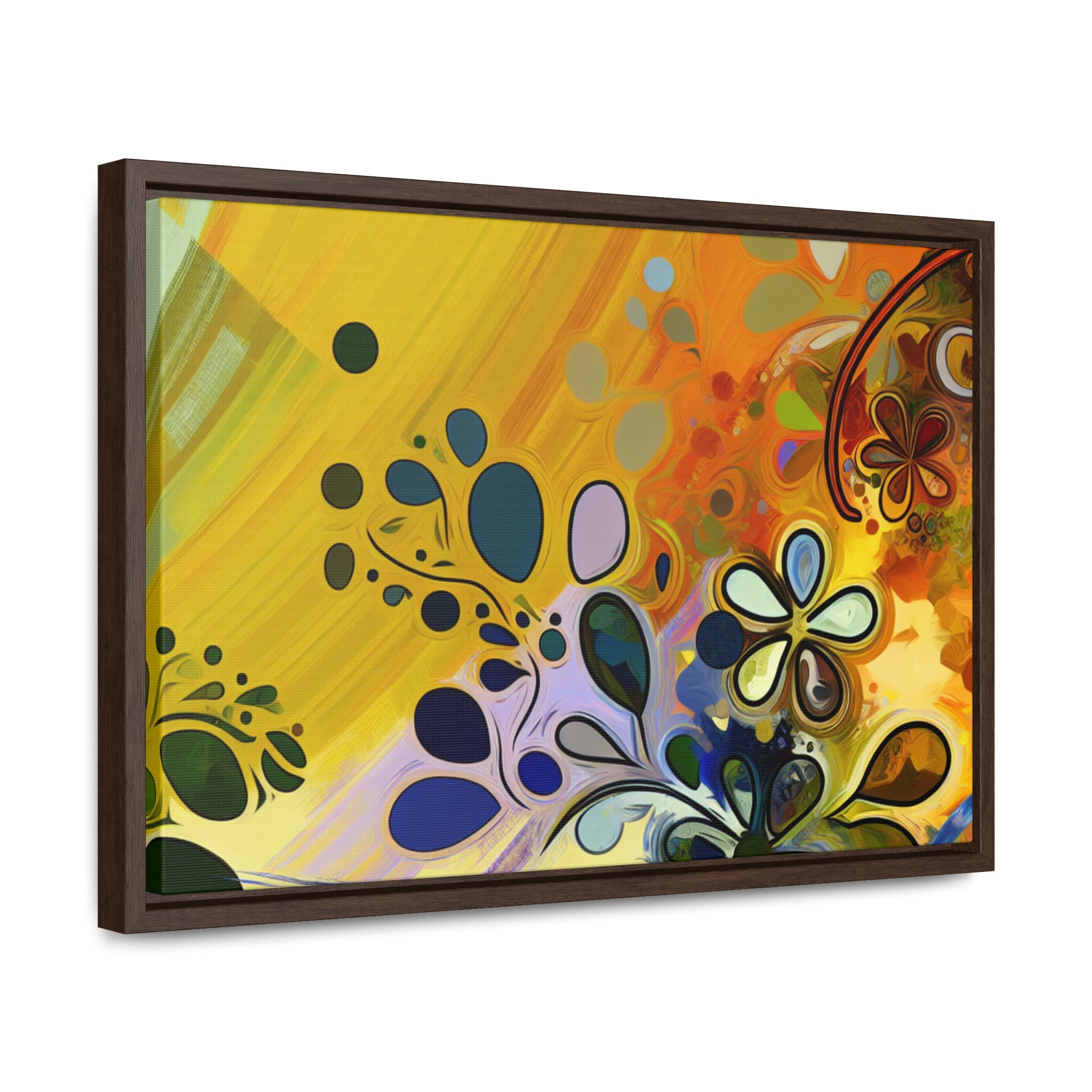 Whimsy in Bloom | Framed Canvas