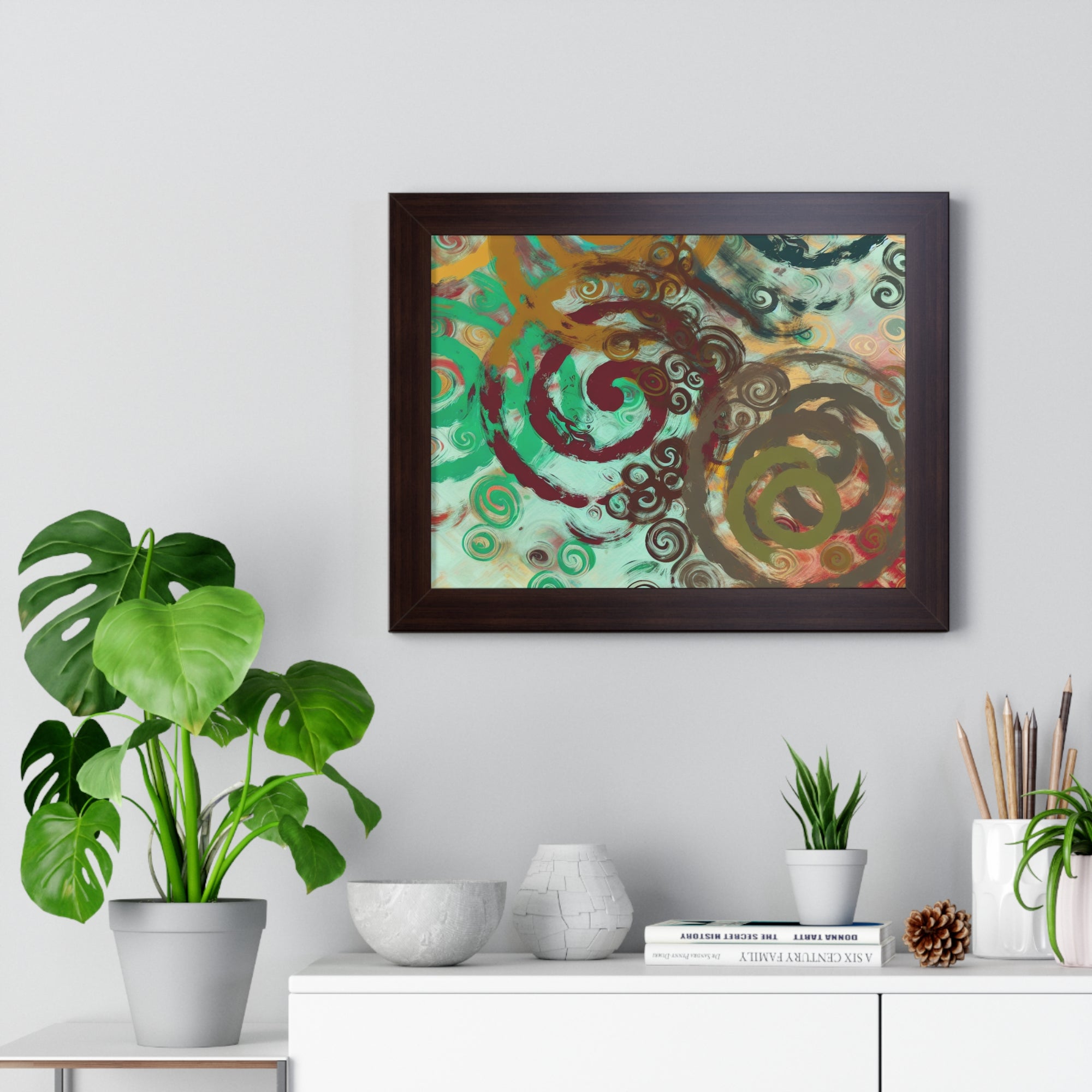 Dance of Colors | Framed Print