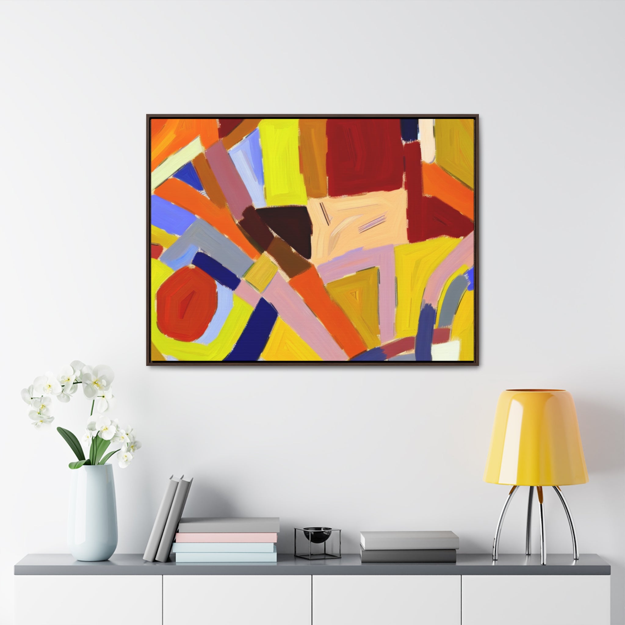 Kaleidoscope of Emotion | Framed Canvas