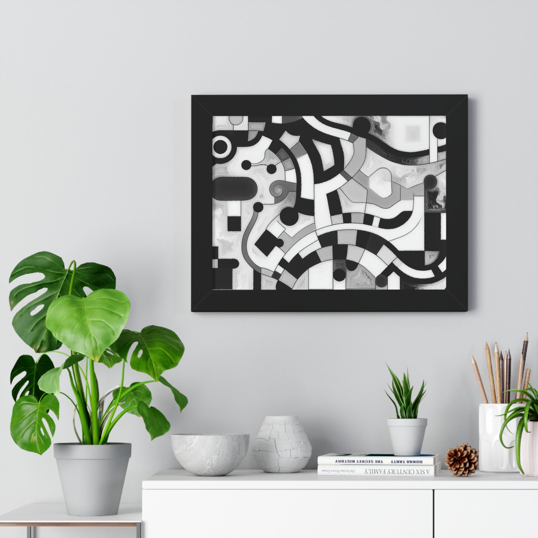 Rhythm of Shadows | Framed Print