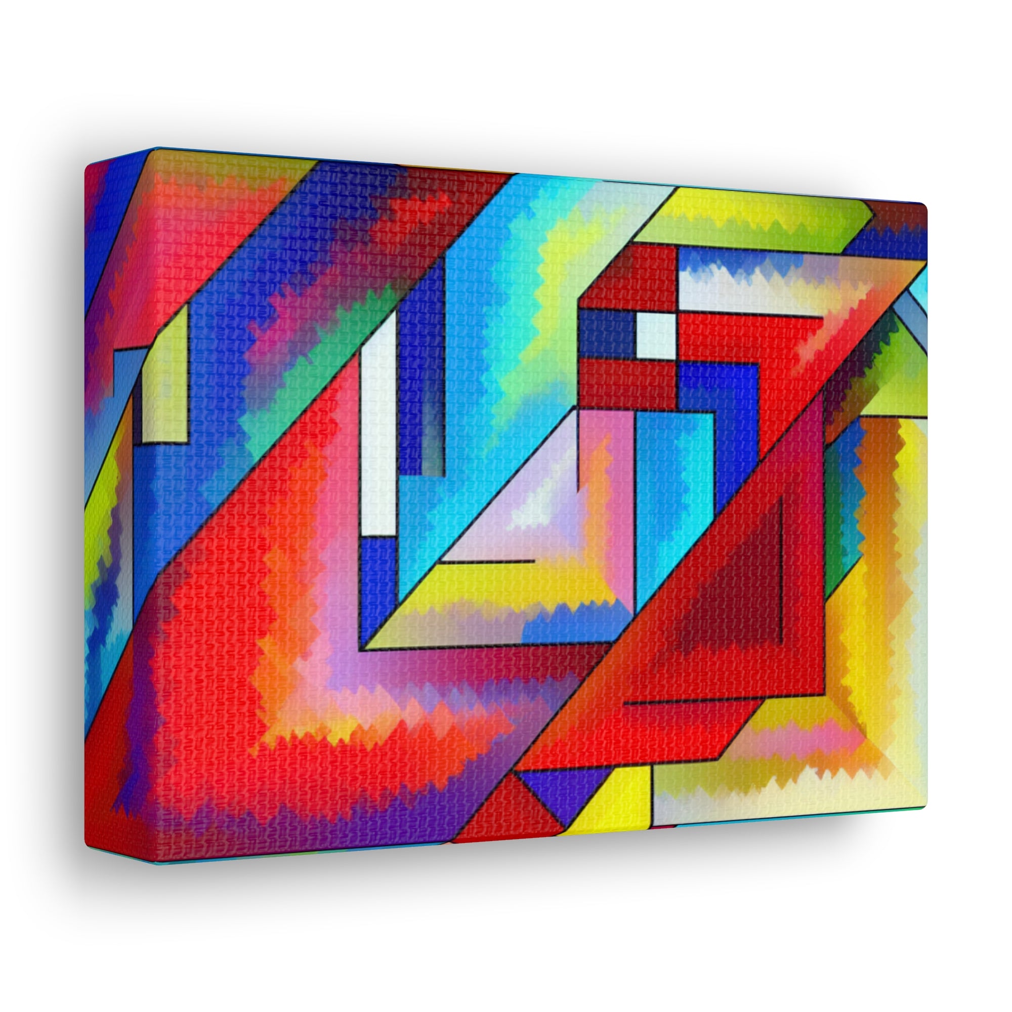 Energetic Harmony in Shapes | Canvas