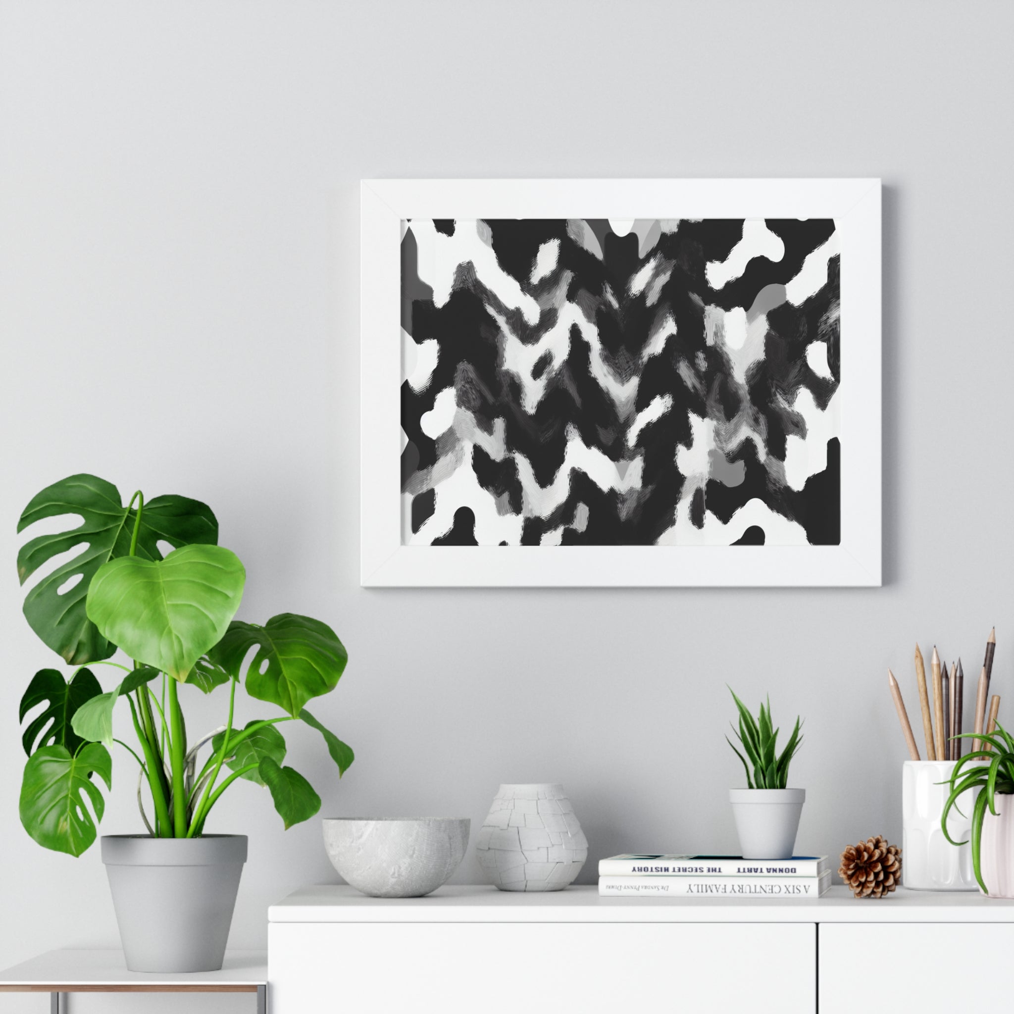 Rhythmic Duality | Framed Print