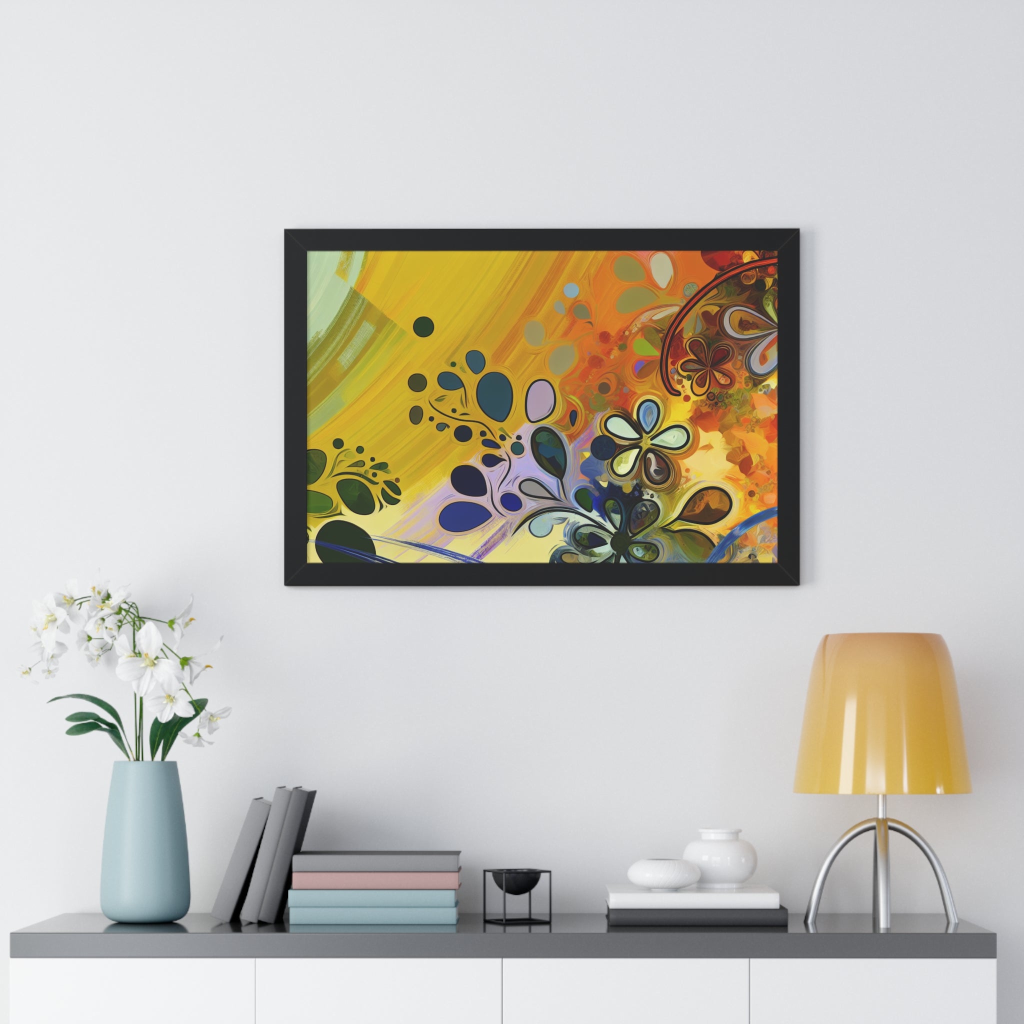 Whimsy in Bloom | Framed Print